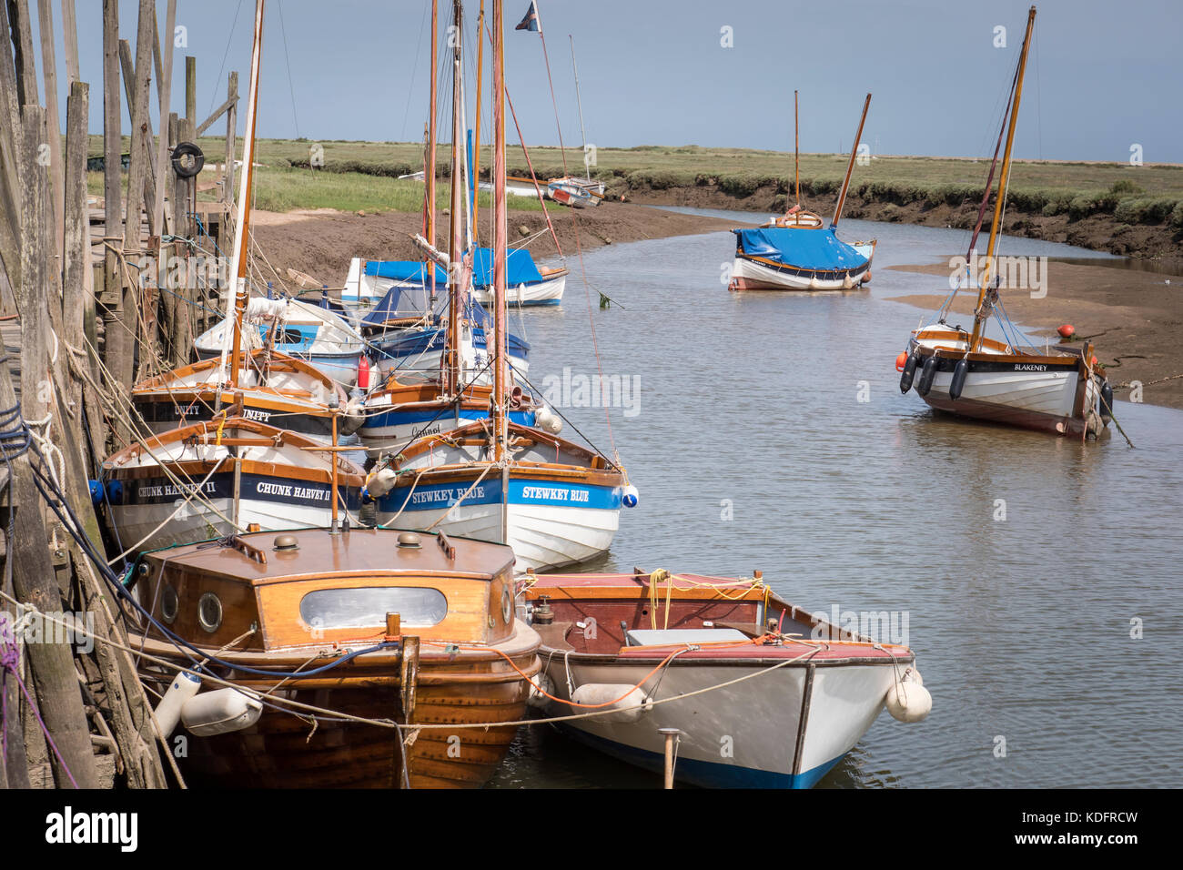 Angleterre Norfolk Blakeney Point Blakeney Banque D'Images