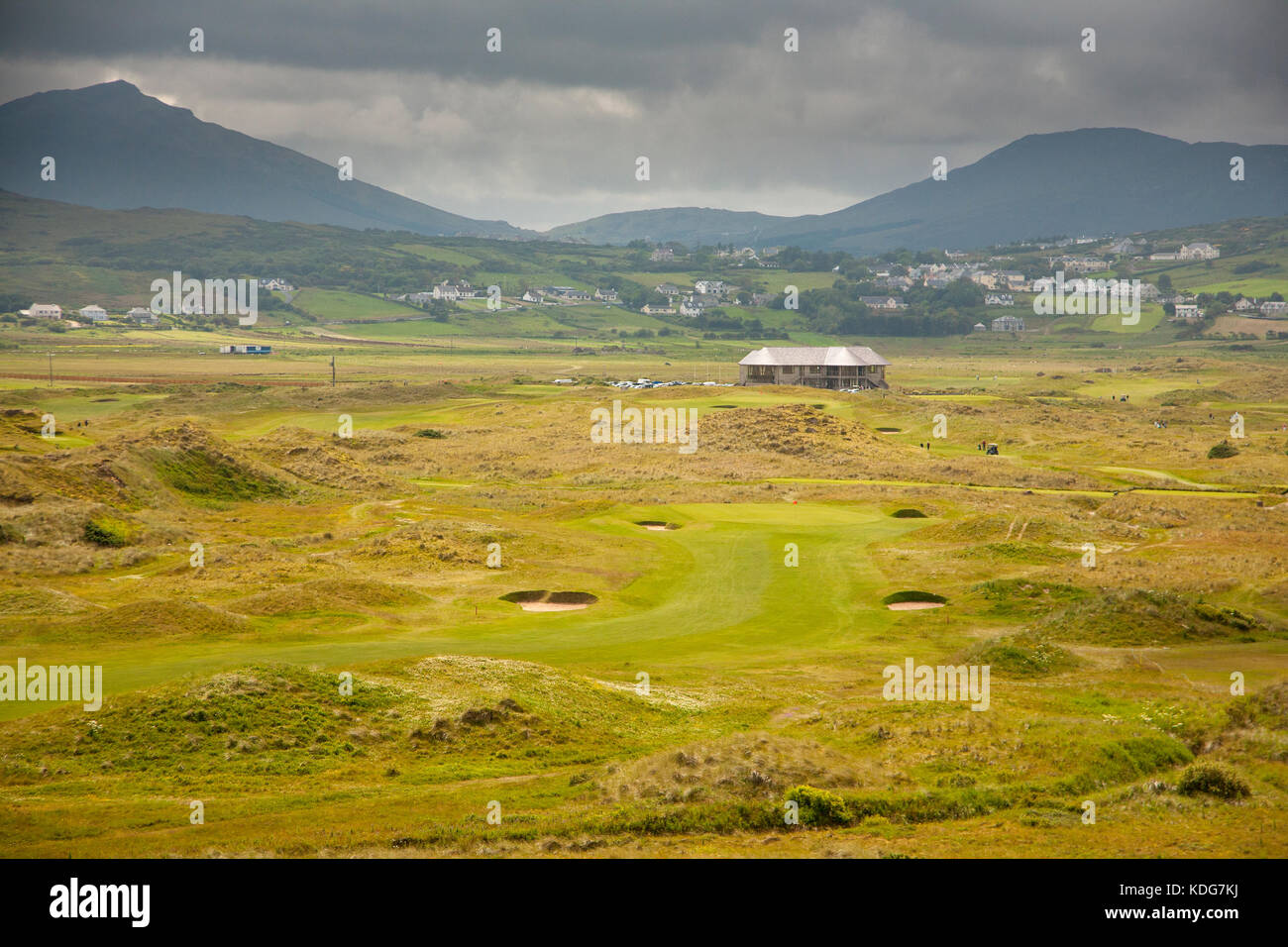 Parcours de Golf de Ballyliffin, Donegal, Irlande, hôte de l'Irish Open 2018 Banque D'Images
