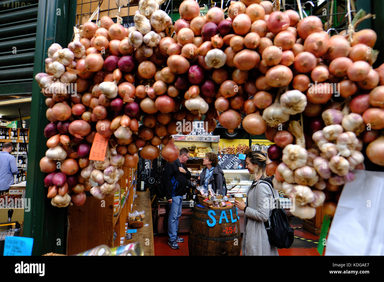 Borough Market, SE1, Londres, Royaume-Uni Banque D'Images