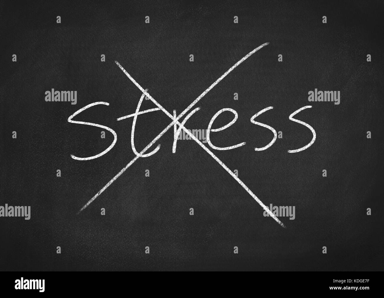 Pas de stress Banque D'Images