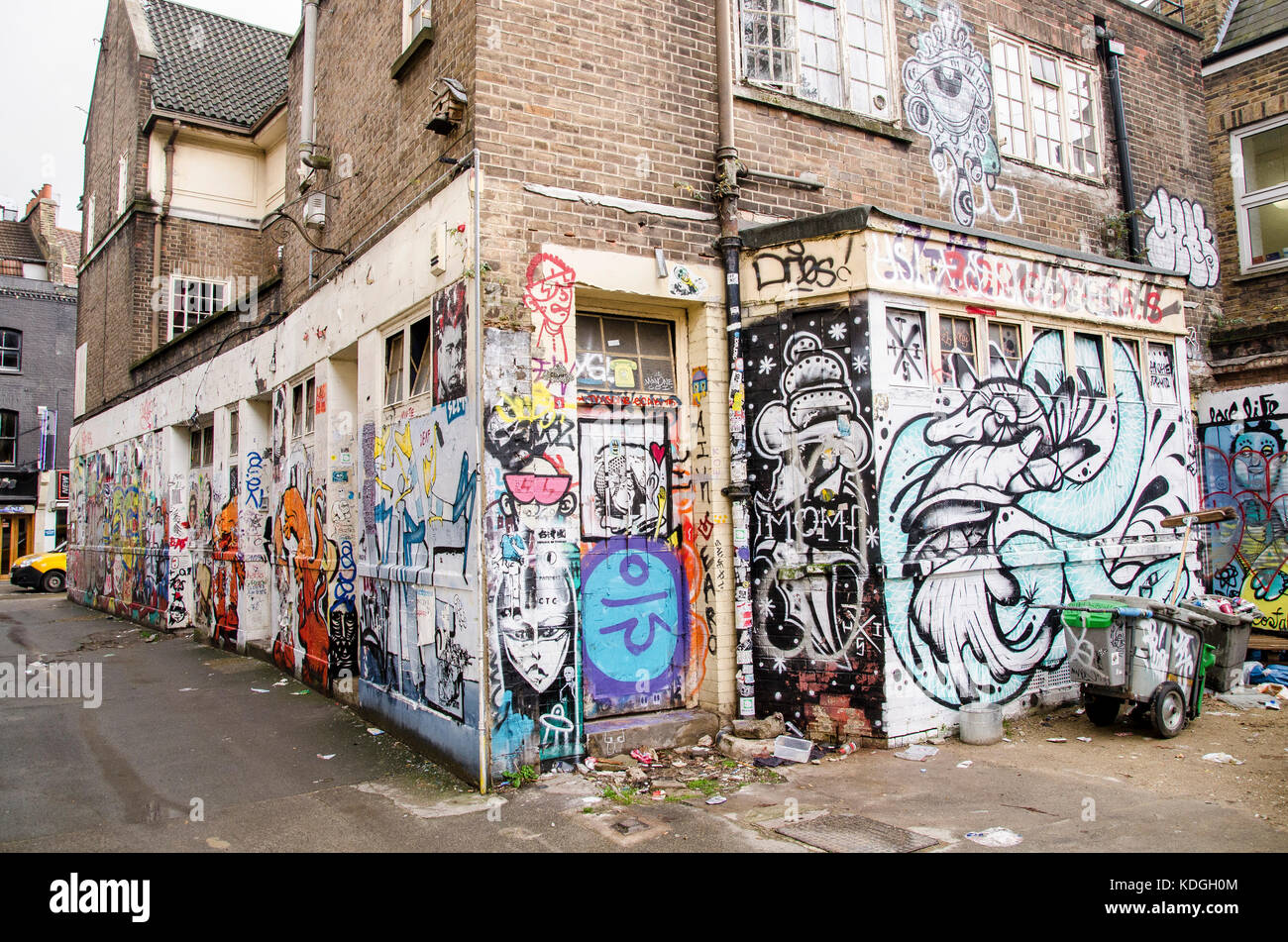 La Photographie de rue autour de Camden Town et Bethnal Green. Banque D'Images