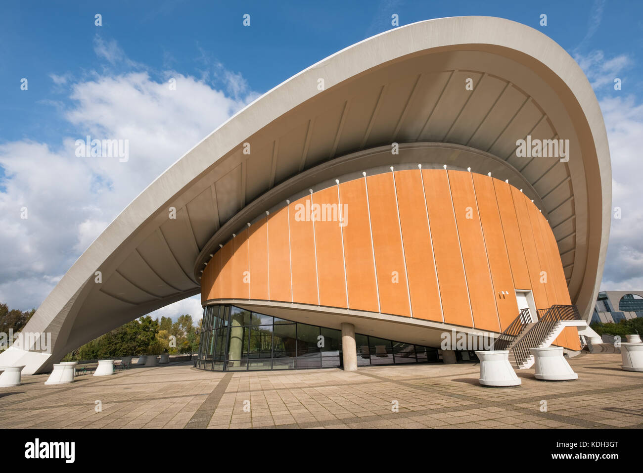 Berlin, Allemagne - Octobre 2017 : la Haus der Kulturen der Welt (Maison des Cultures du Monde) à Berlin, Allemagne. C'est un centre de la con Banque D'Images