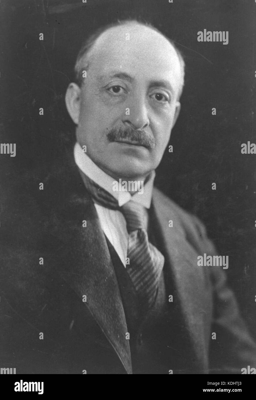 Otto Warburg 1911 Banque D'Images