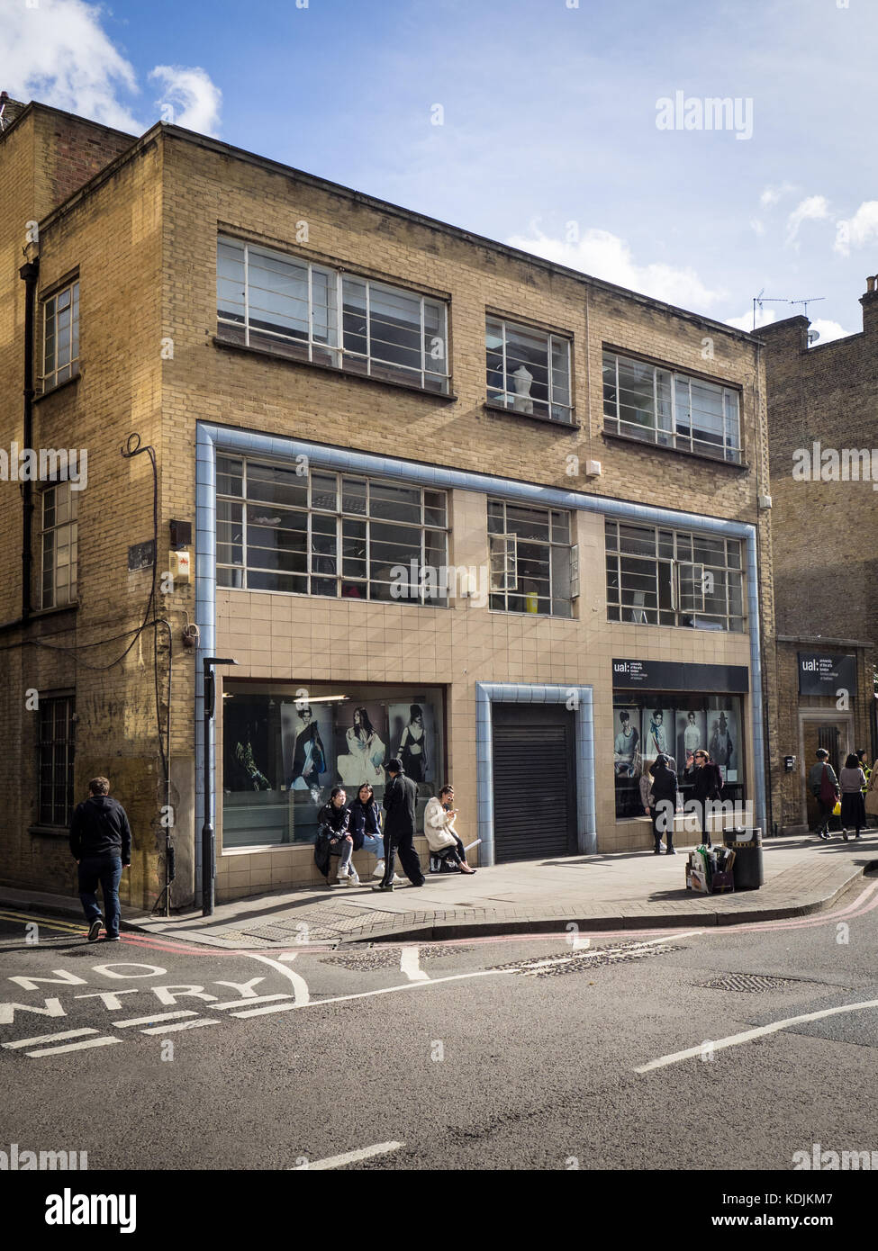 University of the Arts London College of Fashion dans Curtain Road, East London Shoreditch Banque D'Images