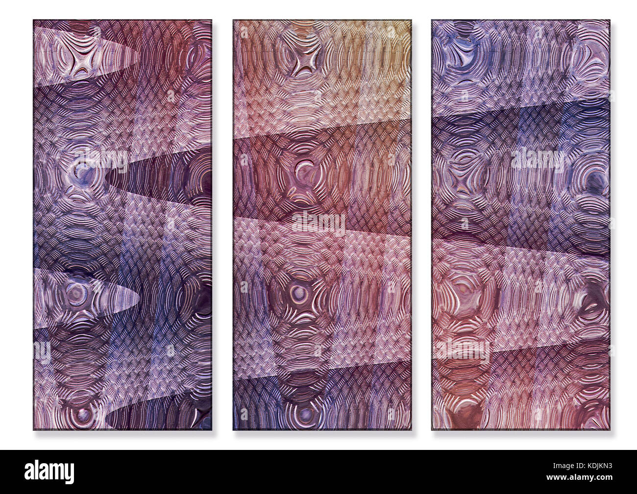 Un triptyque de abstract background Banque D'Images