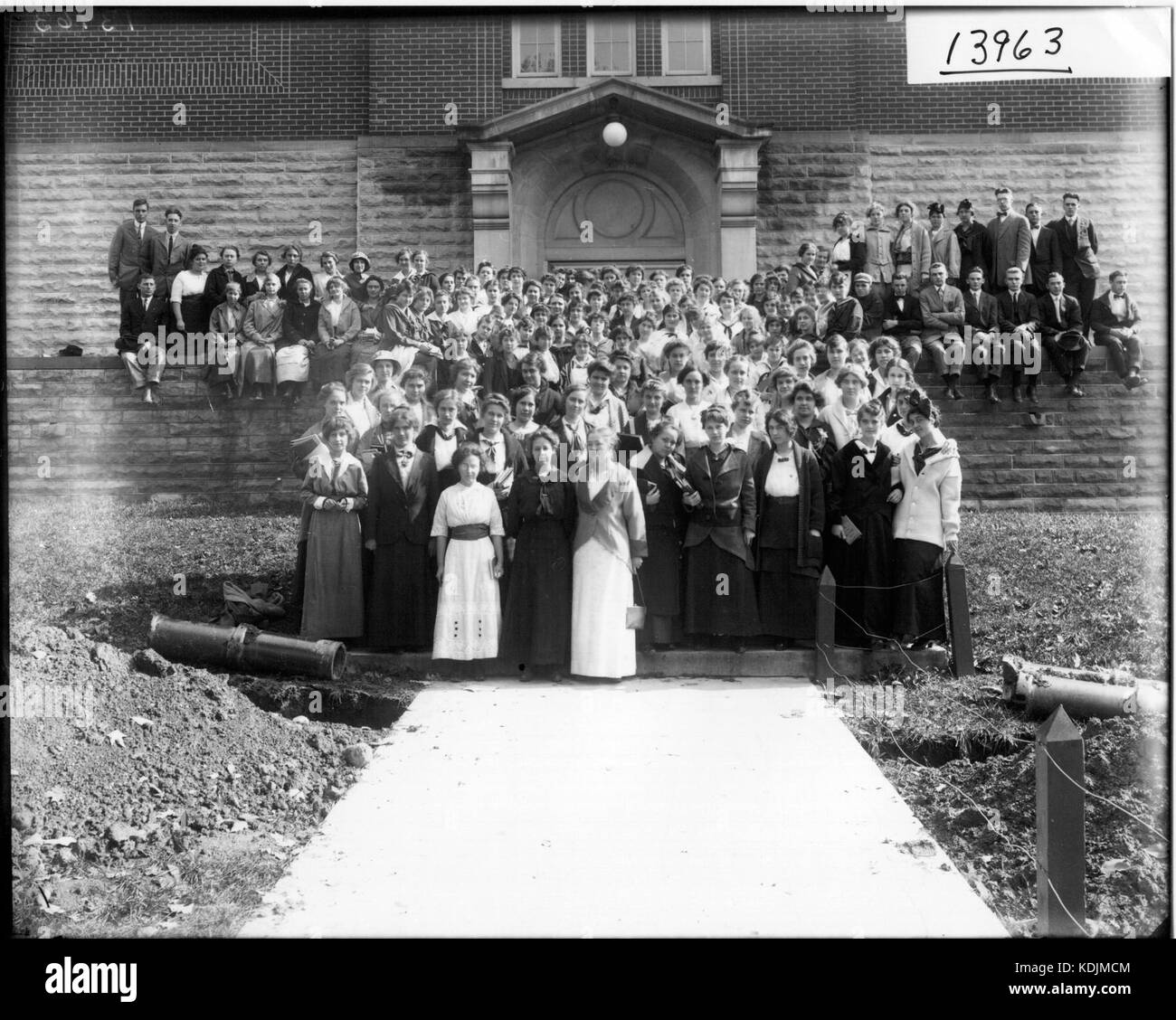 Ohio State Normal College freshman class 1914 (3191394051) Banque D'Images