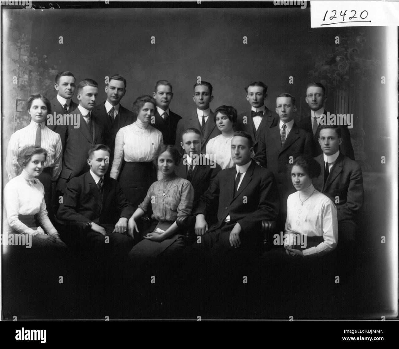 Le personnel Recensio portrait de groupe 1913 (3190870685) Banque D'Images