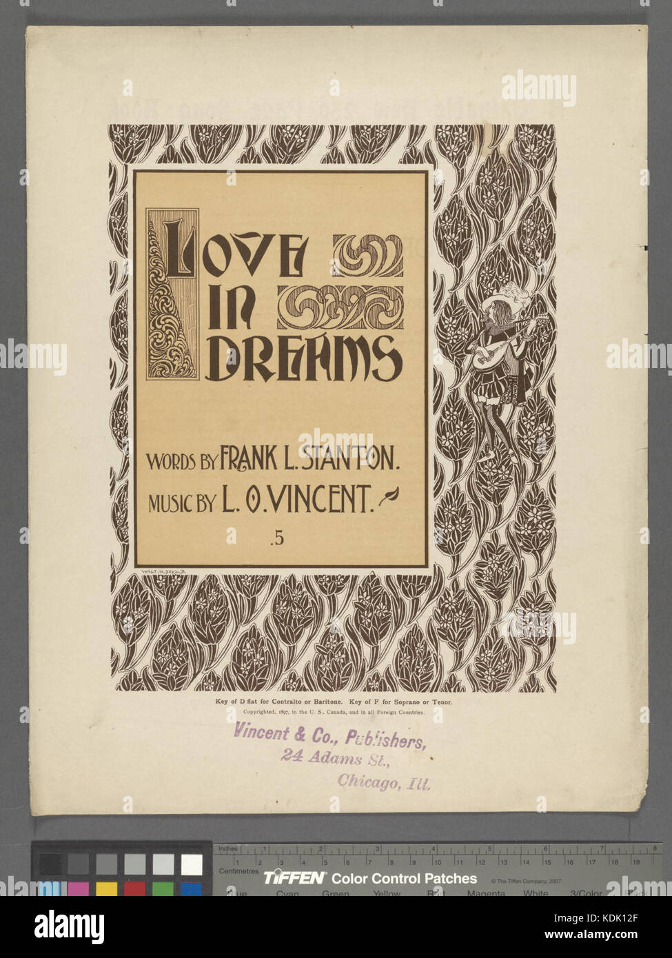 L'amour dans les rêves (NYPL Hadès 4645461165601) Banque D'Images