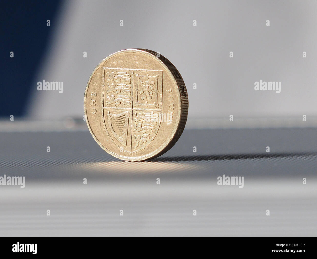 UK. 14, Oct, 2017. C'est le week-end dernier, les acheteurs peuvent utiliser le style d'une livre coin avant l'extinction de la circulation à minuit le 15 octobre. Credit : James Bell/Alamy Live News Banque D'Images