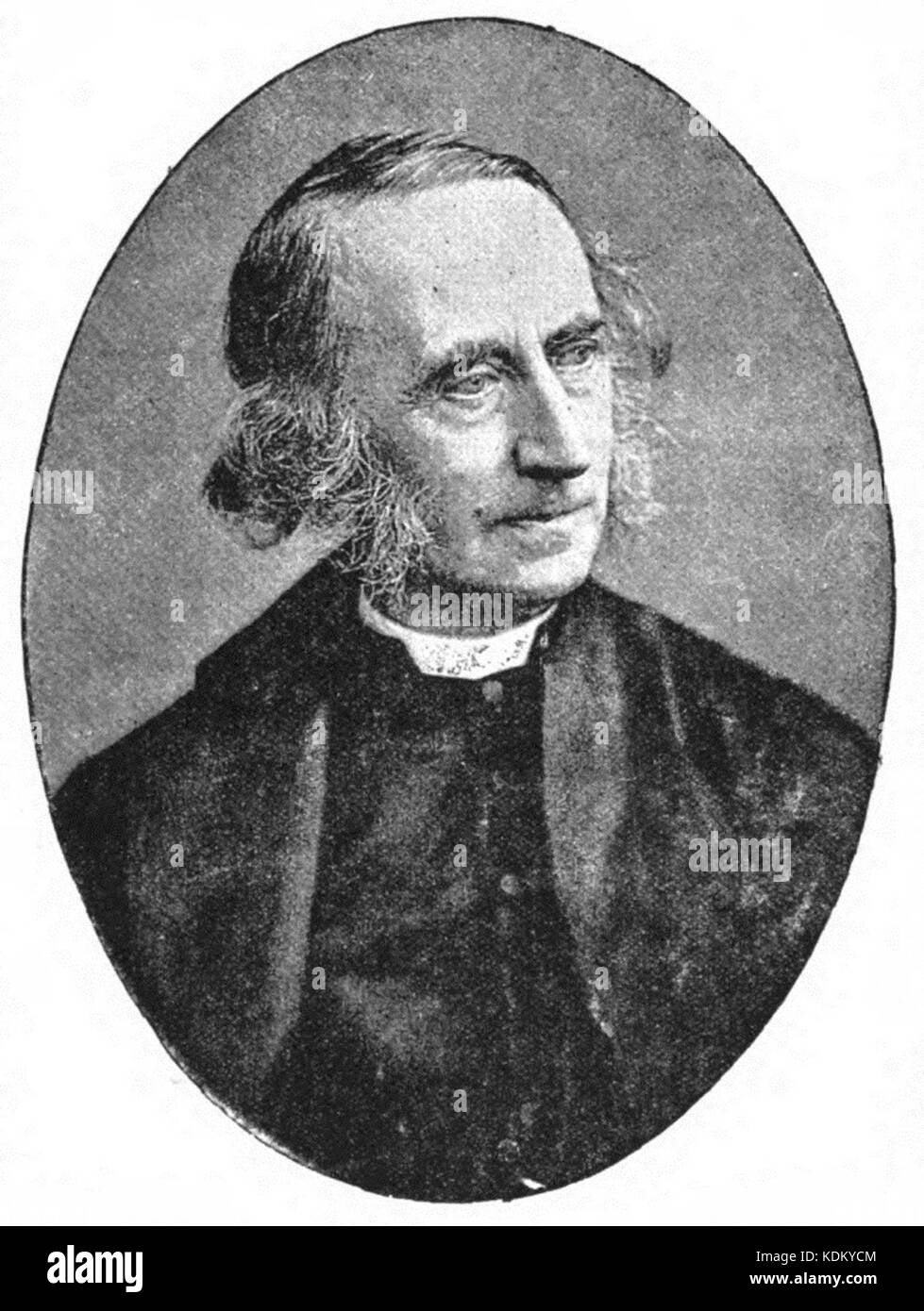 Ce portrait de Richard William Church capture la ressemblance du soldat et historien britannique, connu pour ses contributions à l'histoire militaire et sa carrière distinguée. Banque D'Images