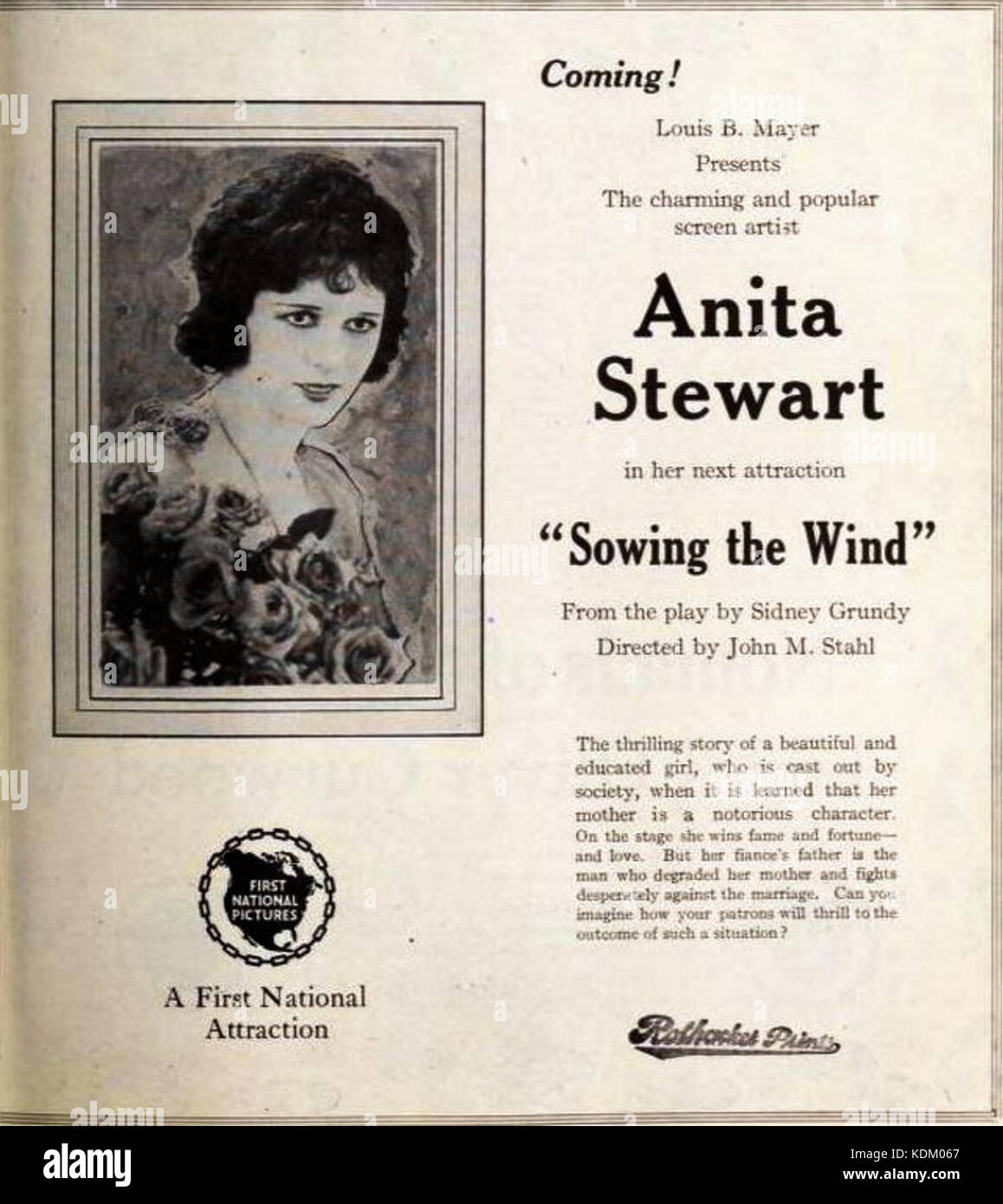 Après la pluie (1921) 3 Banque D'Images