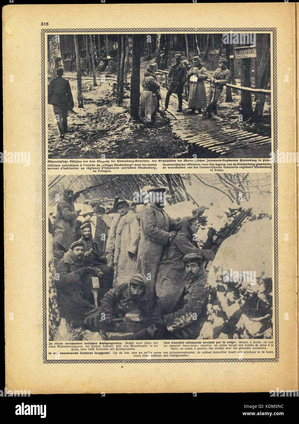 Illustrierter Kriegs Kurier 2. Jahrgang Nr.20 316 Banque D'Images