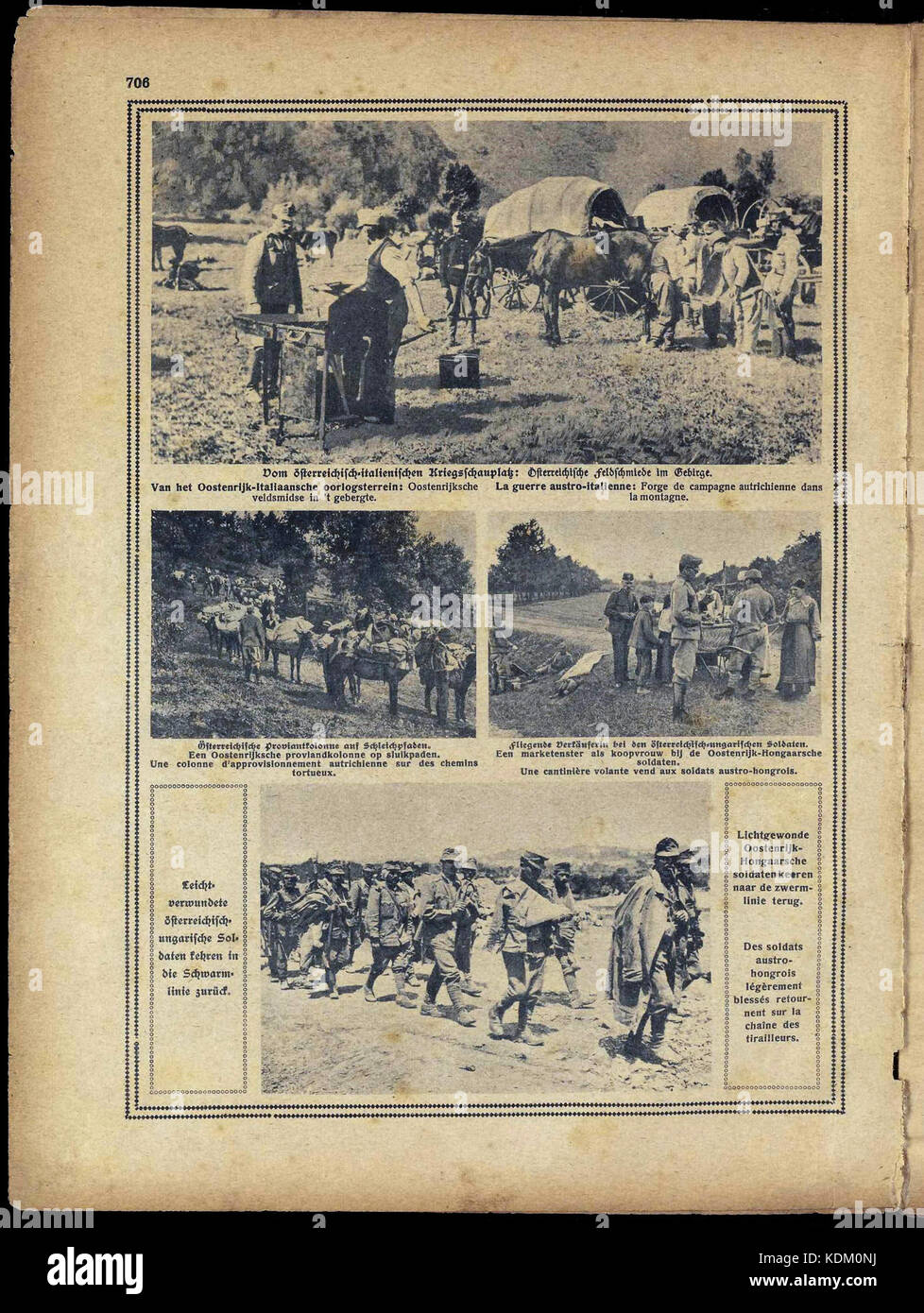 Illustrierter Kriegs Kurier 2. Jahrgang Nr.45 706 Banque D'Images