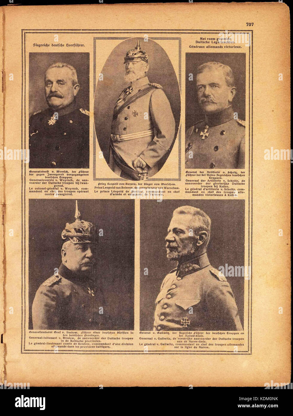 Illustrierter Kriegs Kurier 2. Jahrgang Nr.45 707 Banque D'Images