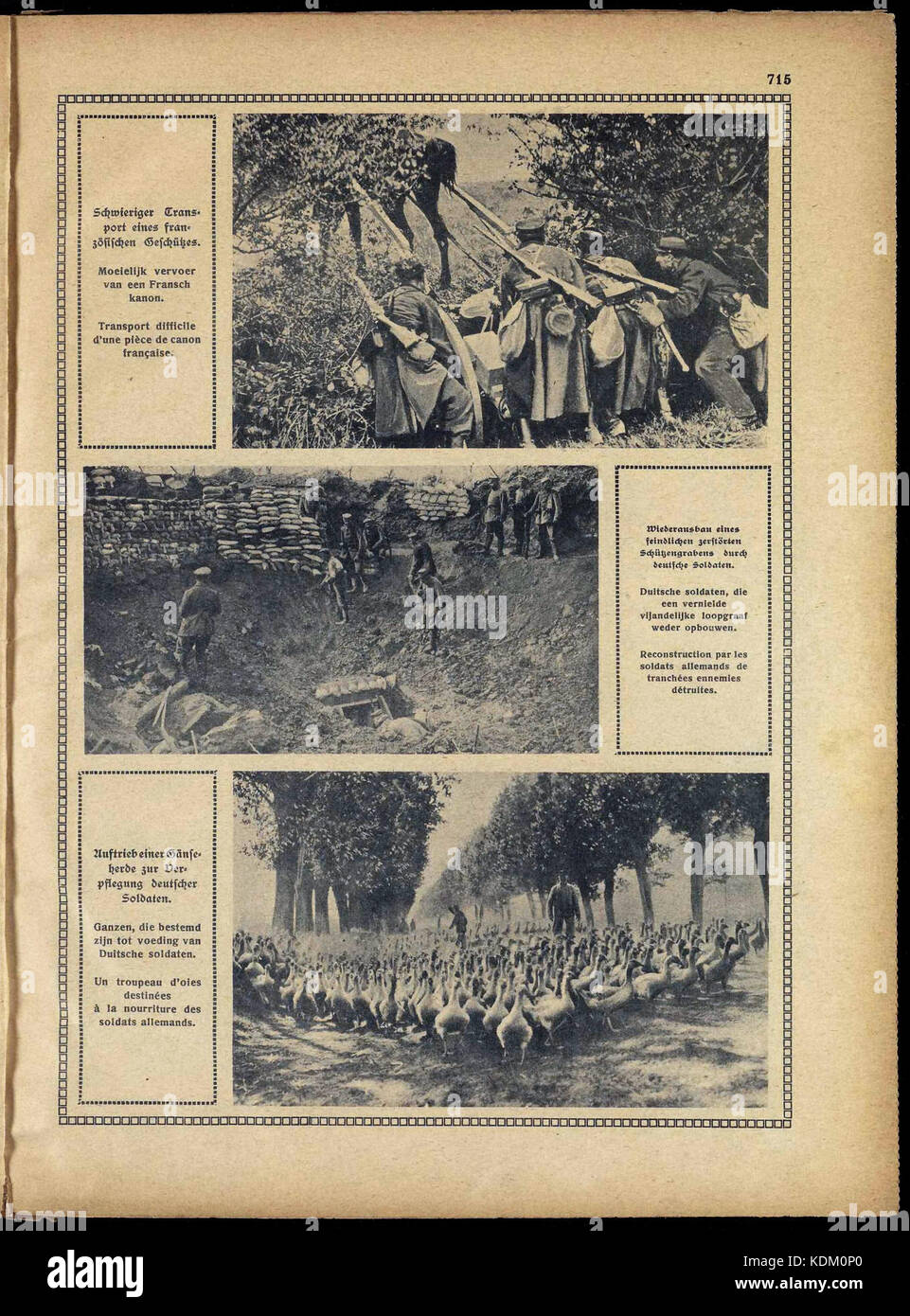 Illustrierter Kriegs Kurier 2. Jahrgang Nr.45 715 Banque D'Images