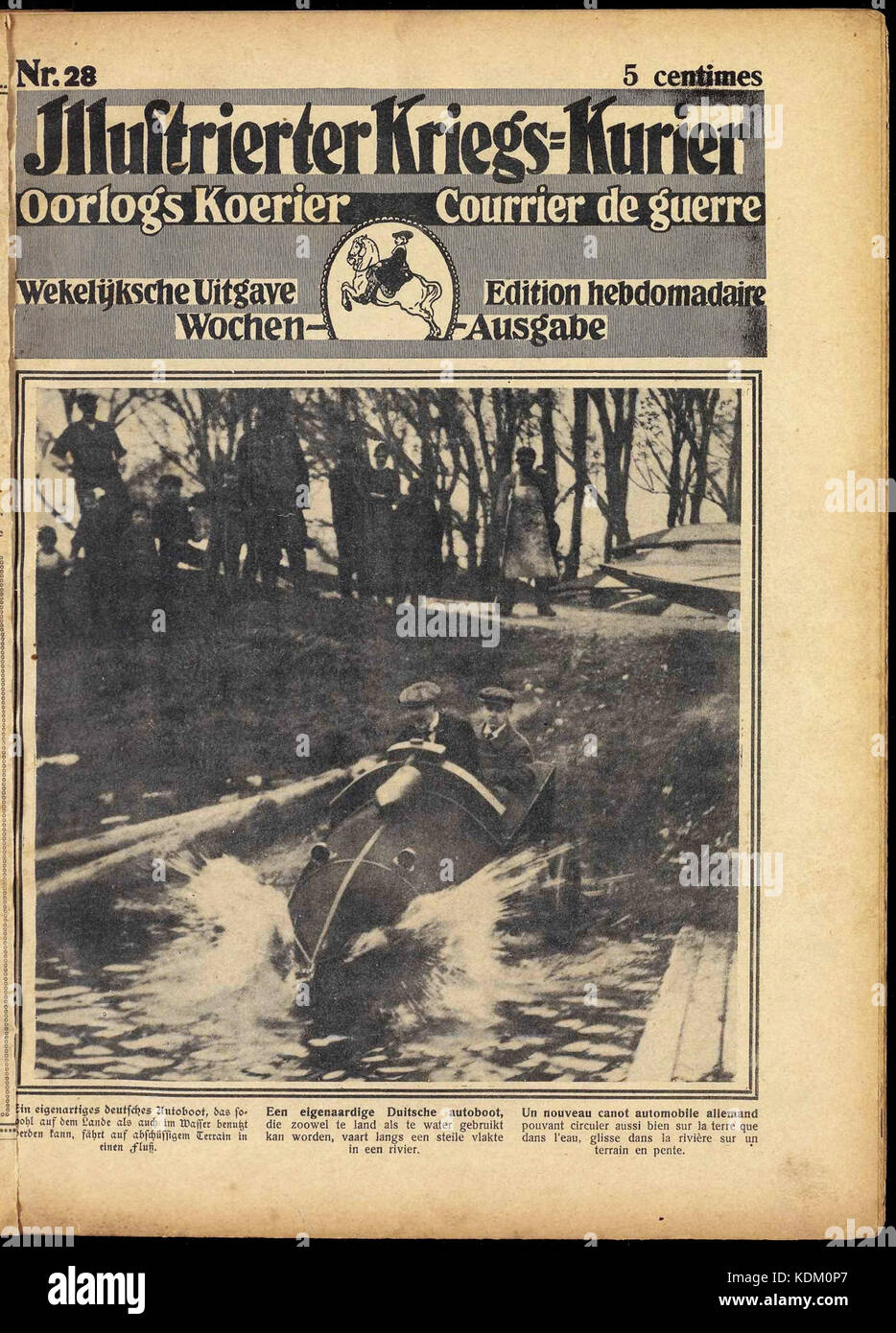 Illustrierter Kriegs Kurier 2. Jahrgang Nr.28 433 Banque D'Images