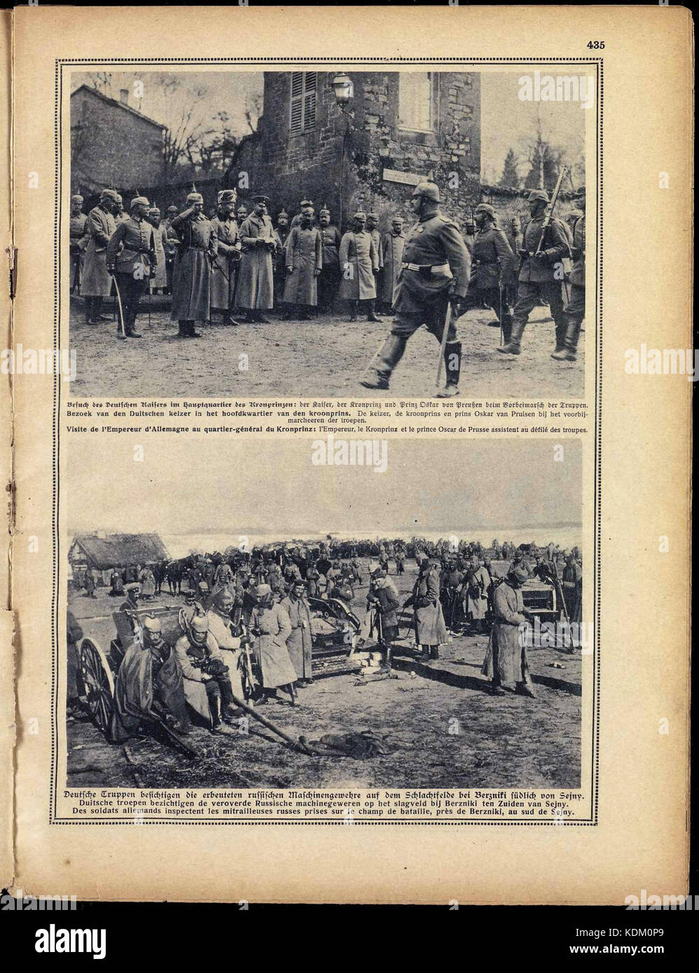 Illustrierter Kriegs Kurier 2. Jahrgang Nr.28 435 Banque D'Images