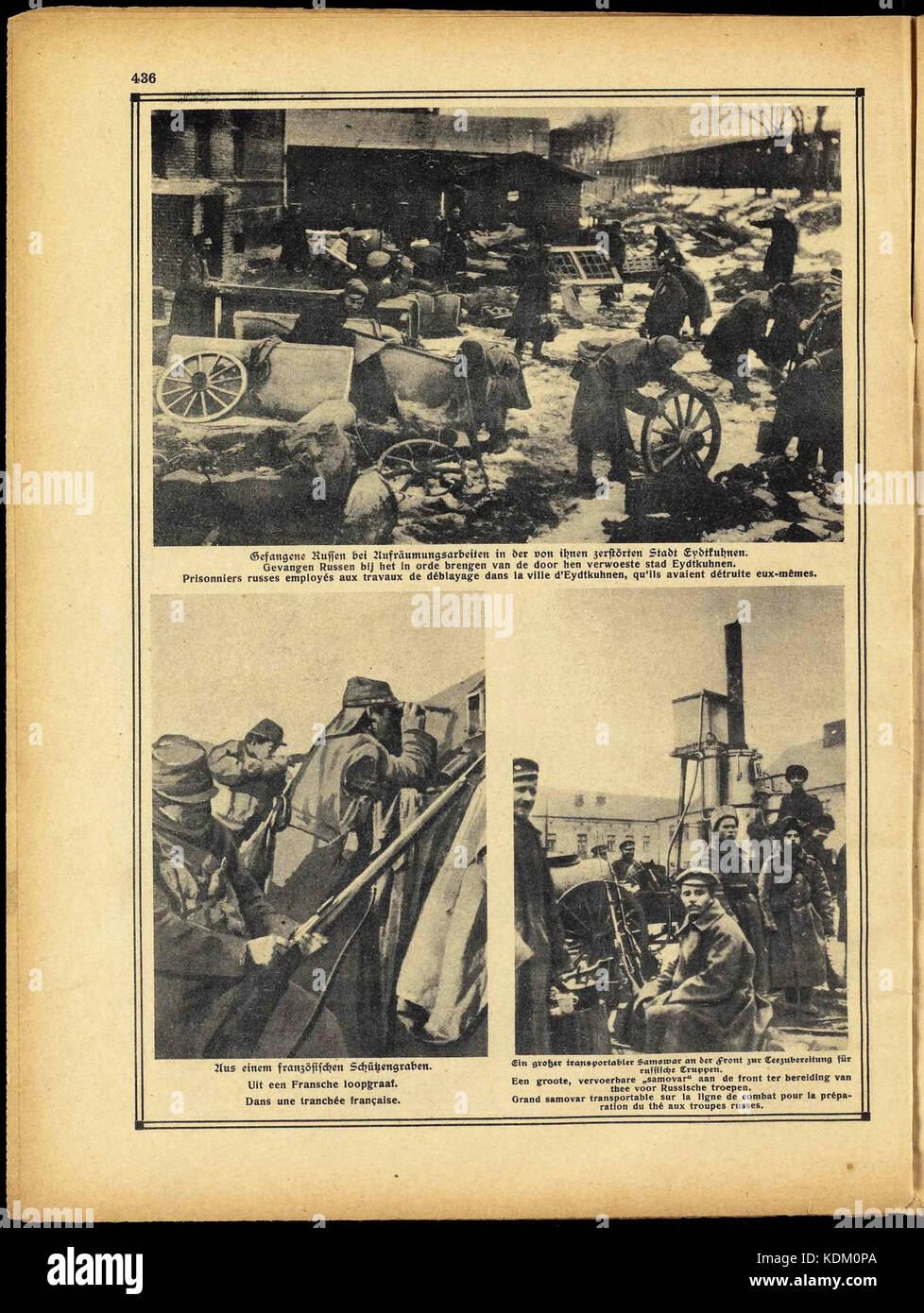 Illustrierter Kriegs Kurier 2. Jahrgang Nr.28 436 Banque D'Images