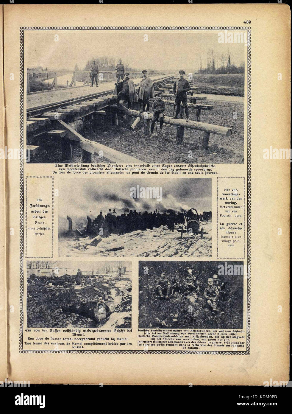 Illustrierter Kriegs Kurier 2. Jahrgang Nr.28 439 Banque D'Images