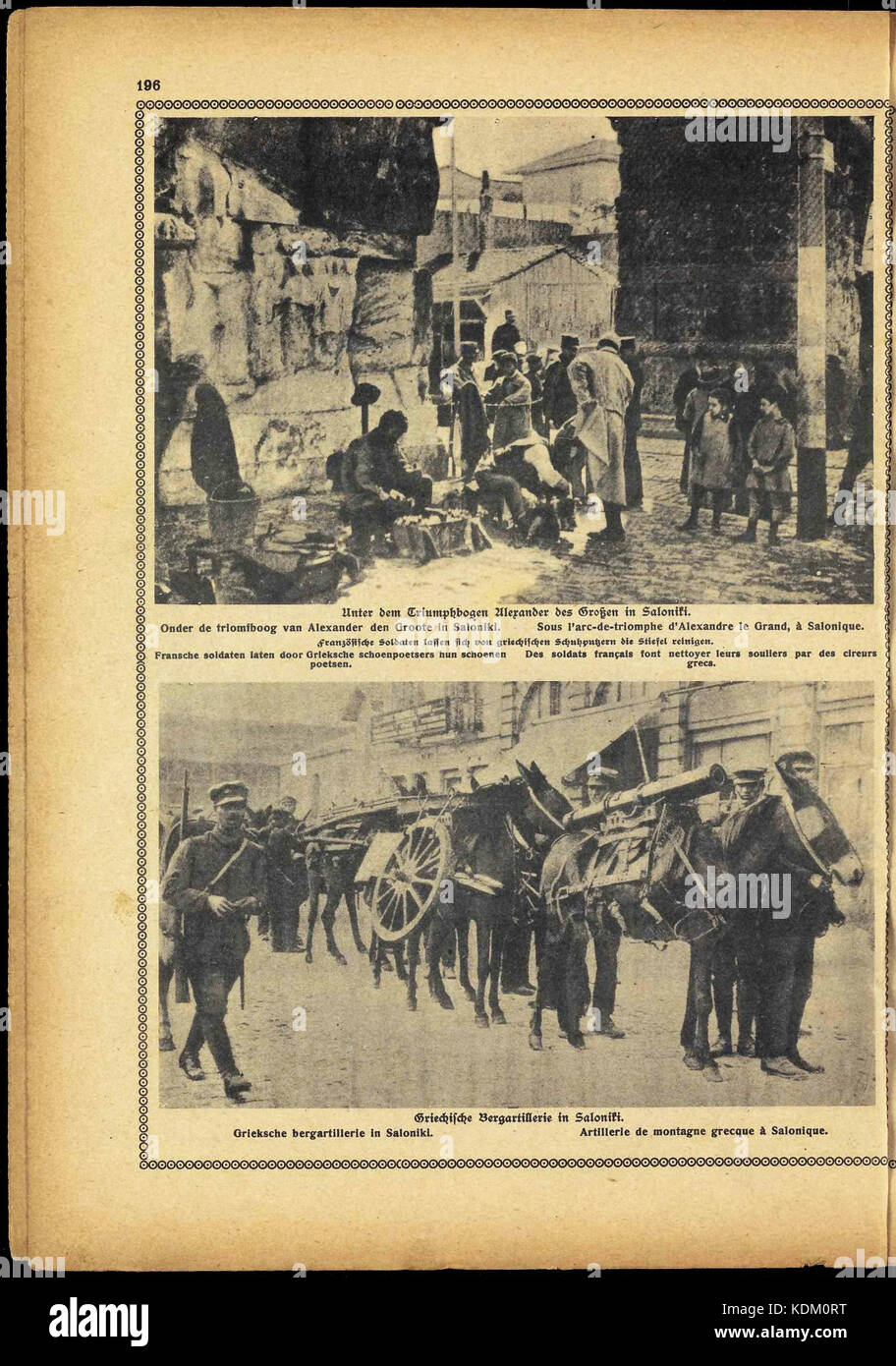 Illustrierter Kriegs Kurier 2. Jahrgang Nr.13 196 Banque D'Images