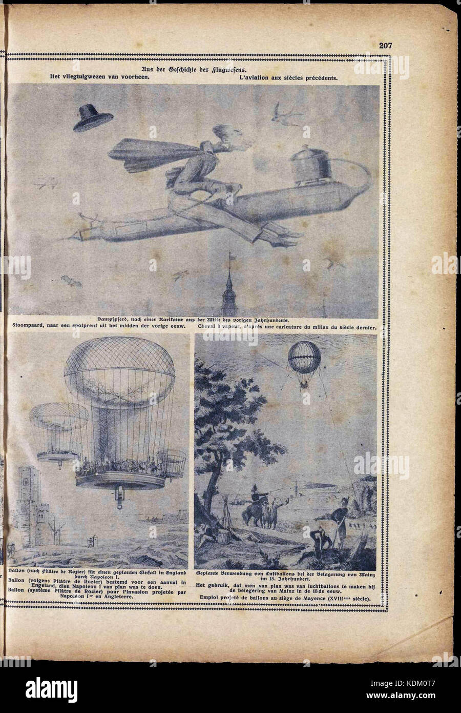 Illustrierter Kriegs Kurier 2. Jahrgang Nr.13 207 Banque D'Images