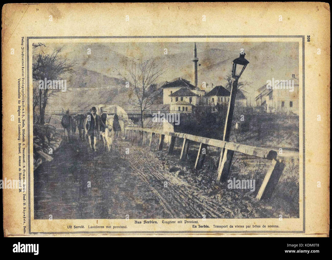 Illustrierter Kriegs Kurier 2. Jahrgang Nr.13 208 Banque D'Images