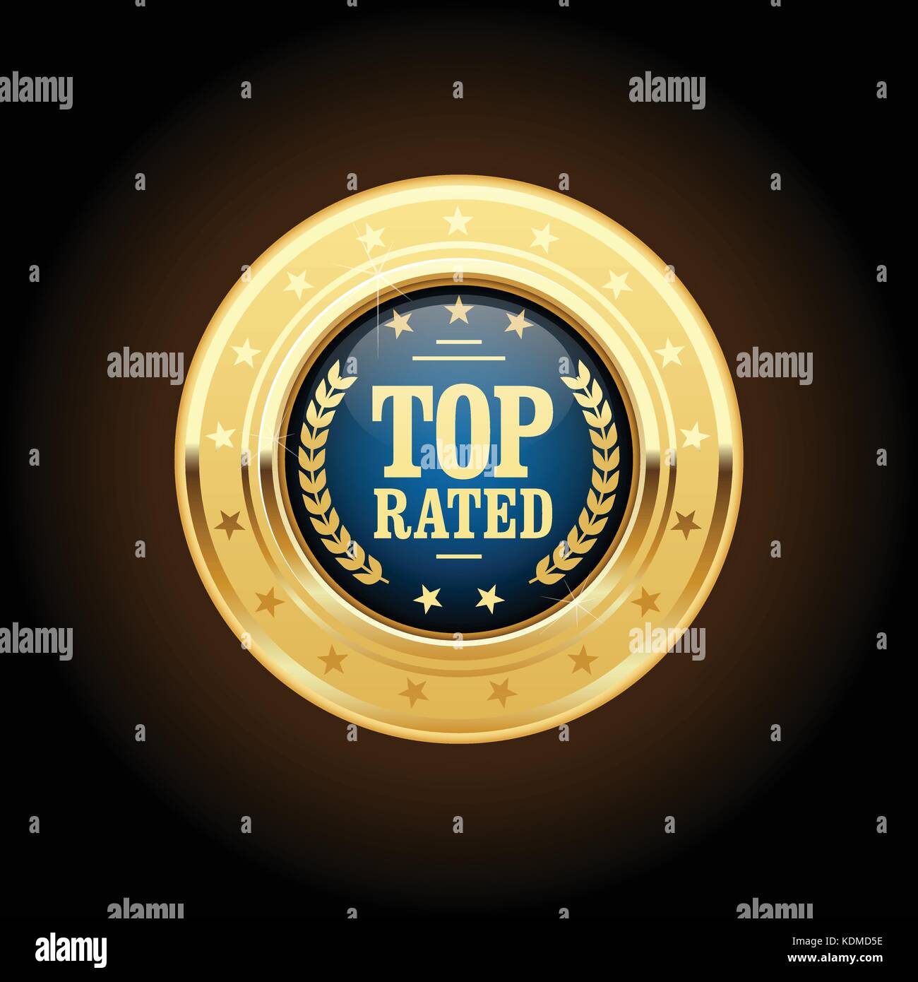 Top rated - 44624 - médaille d'or apprécié Illustration de Vecteur