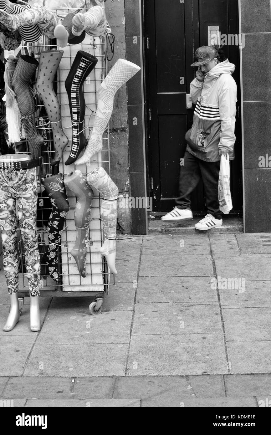 La Photographie de rue autour de Camden Town et Bethnal Green. Banque D'Images
