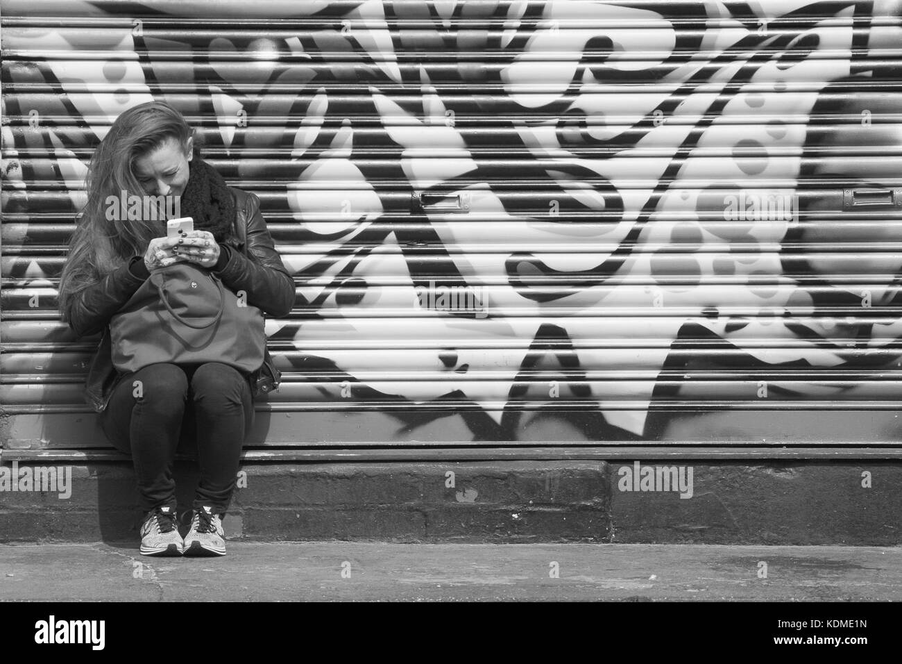 La Photographie de rue autour de Camden Town et Bethnal Green. Banque D'Images