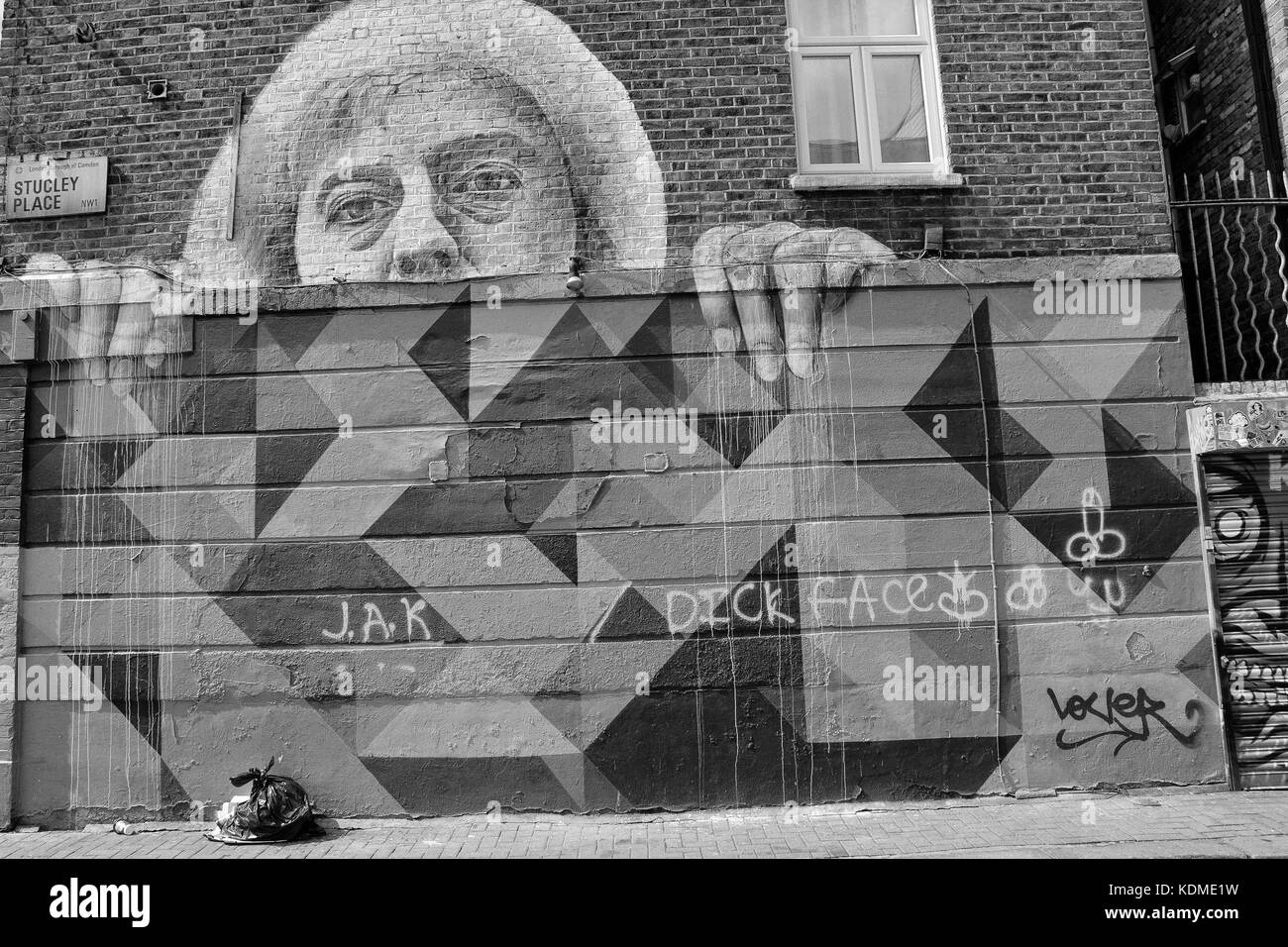 La Photographie de rue autour de Camden Town et Bethnal Green. Banque D'Images