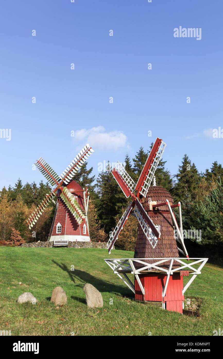 Frederikshab moulin parc, danemark Banque D'Images