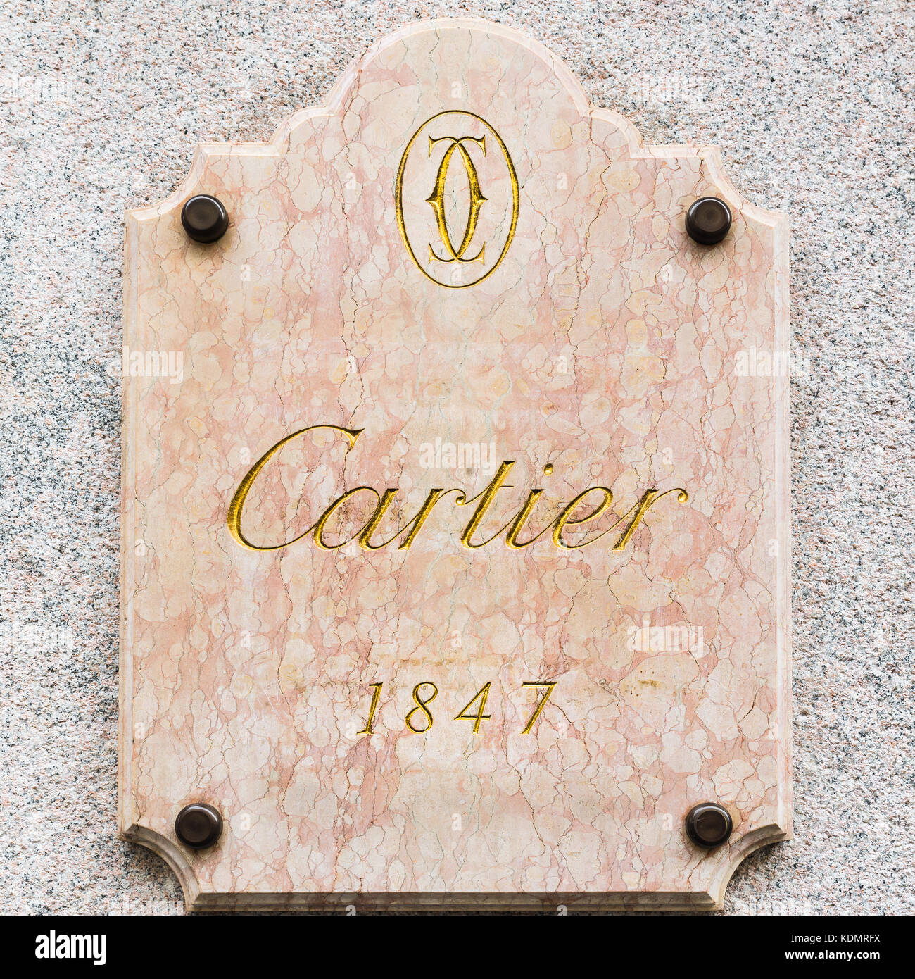 Cartier logo Banque de photographies et d'images à haute résolution - Alamy