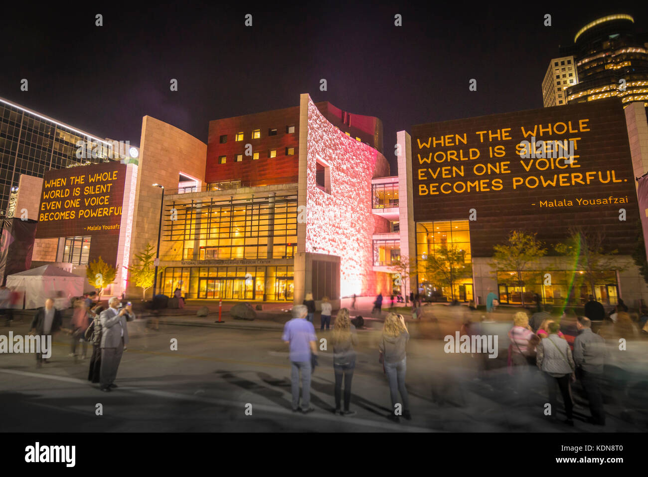 Images de l'événement Blink à Cincinnati 2017. Banque D'Images Images de l'événement Blink à Cincinnati 2017. Banque D'Images