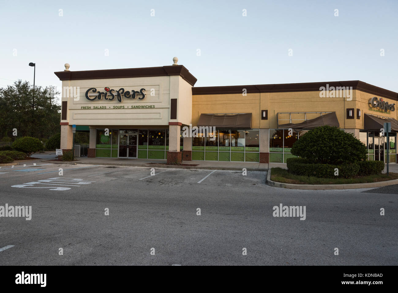 Restaurant situé dans les bacs à Eustis, Florida USA Banque D'Images Restaurant situé dans les bacs à Eustis, Florida USA Banque D'Images