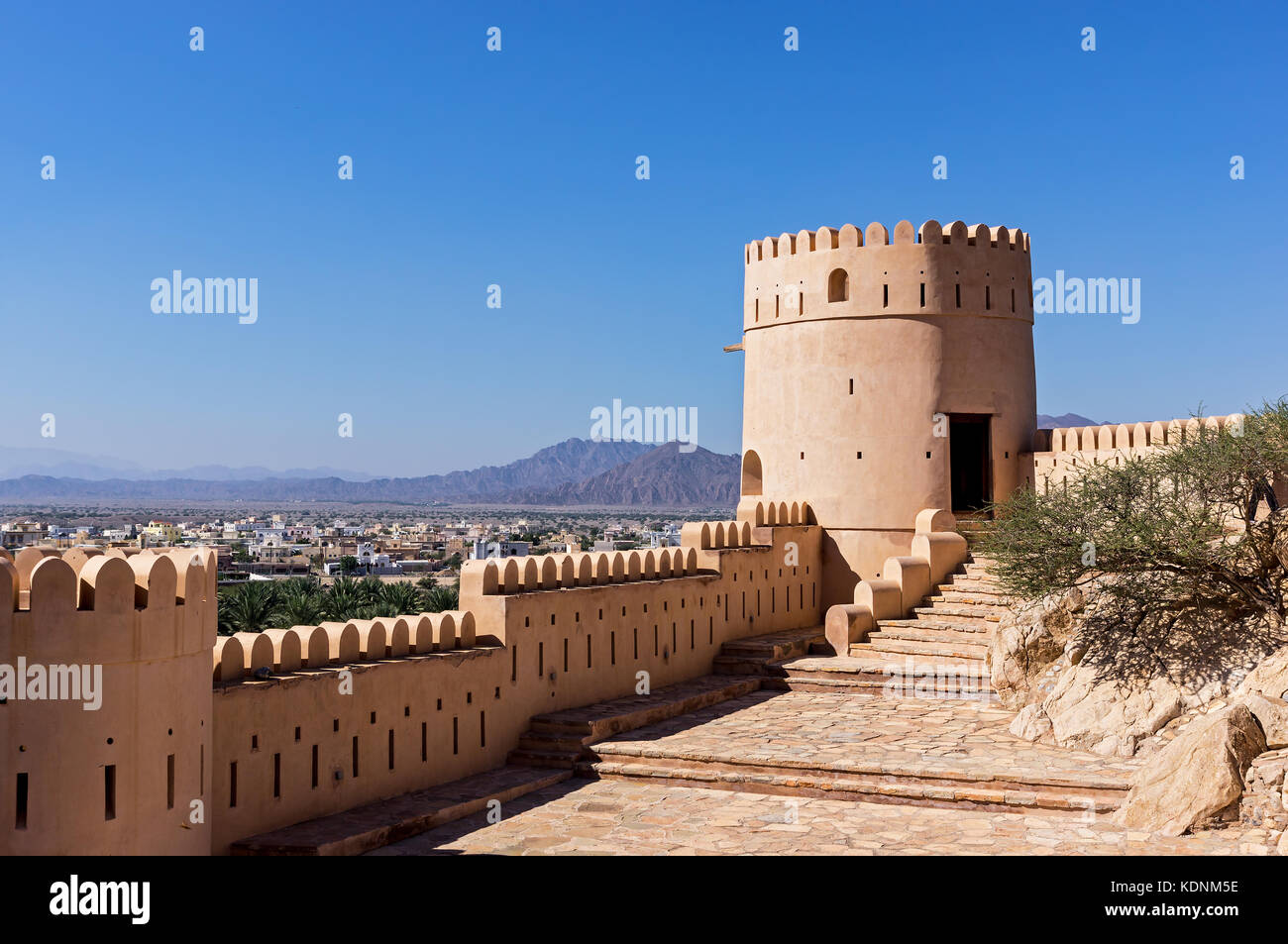 Le Fort Nakhl, Oman Banque D'Images