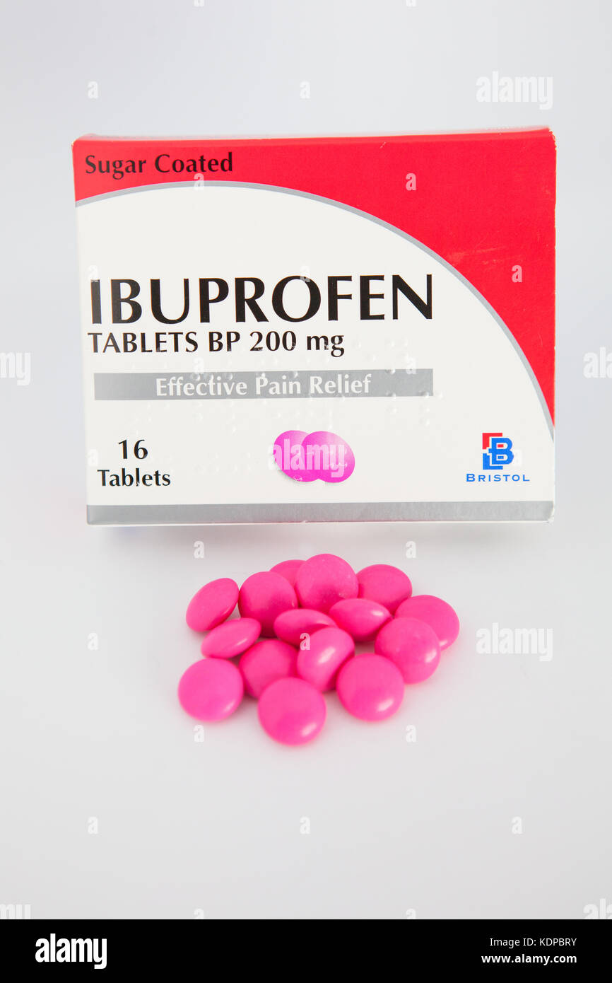 ibuprofène Banque D'Images