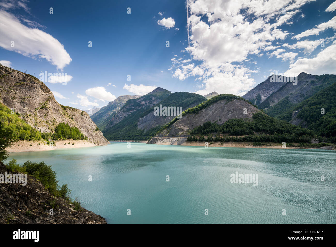 Barrage du lac du Chambon, Isère , région de l'Oisans, france Photo Stock -  Alamy
