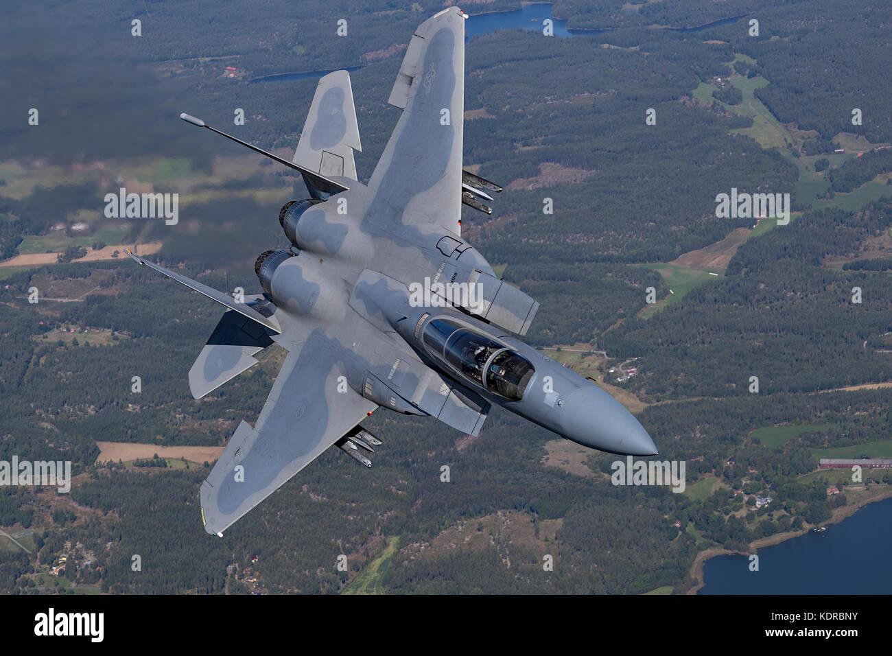 Mcdonnell douglas f-15 Strike Eagle Banque D'Images