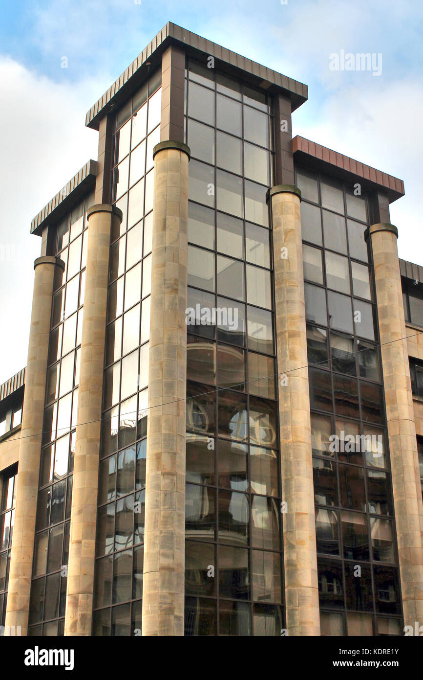 L'architecture de centre-ville de Glasgow Banque D'Images