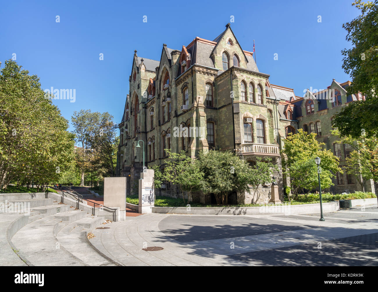 Philadelphia, Pennsylvania USA - 1er octobre 2017 , - Université de Pennsylvanie , college hall building. Banque D'Images