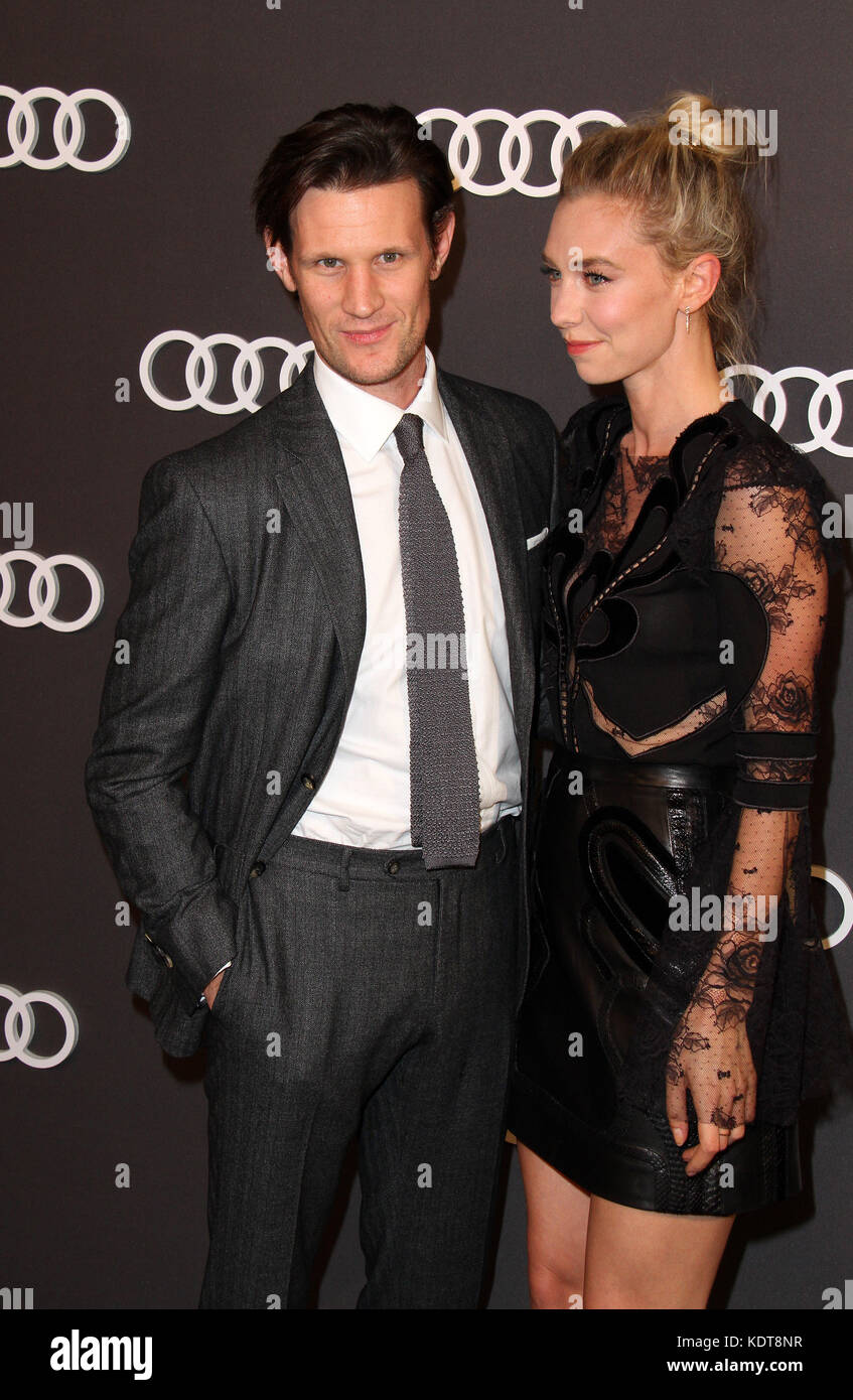 Événement exclusif d’Audi célébrant le 69e Emmy organisé à la Highlight Room du Dream Hotel à Hollywood, en Californie. Avec la participation des artistes : Matt Smith, Vanessa Kirby où : Los Angeles, California, États-Unis quand : 14 sept. 2017 crédit : Adriana M. Barraza/WENN.com Banque D'Images