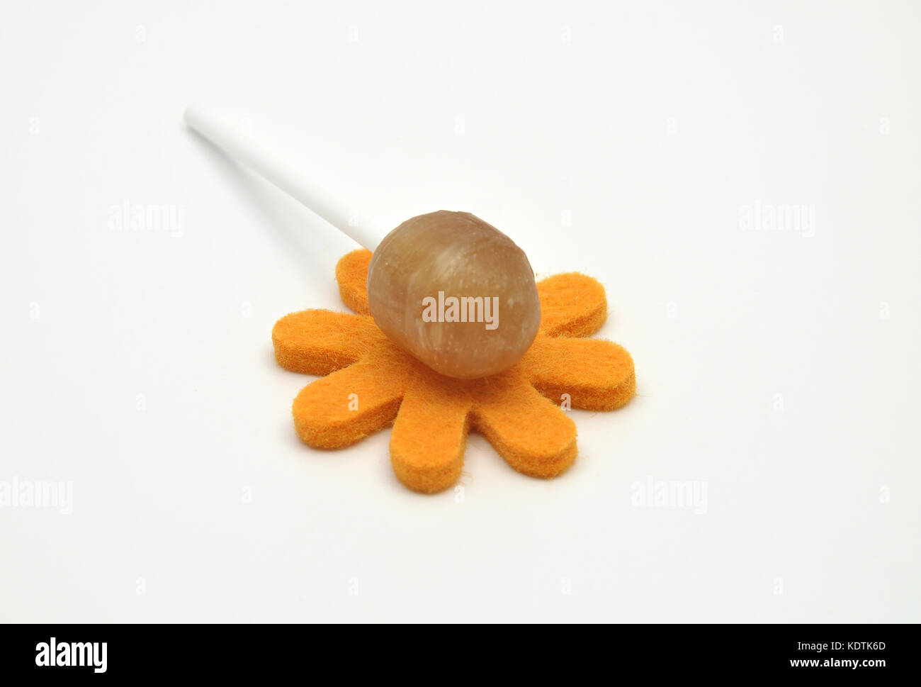 Lolly sur estimé Banque D'Images