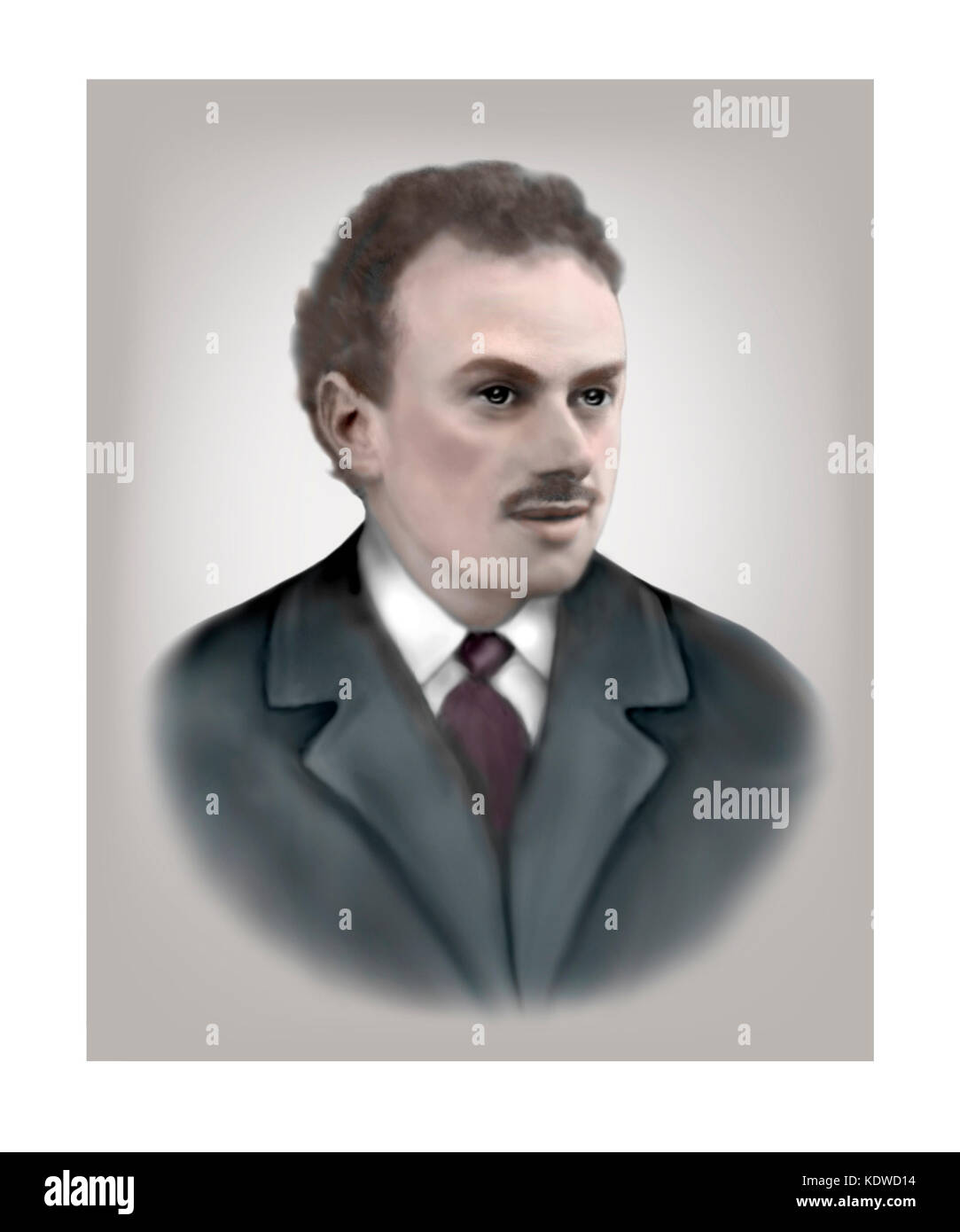 Paul Dirac, 1902 - 1984, physicien théorique britannique de naissance suisse Banque D'Images