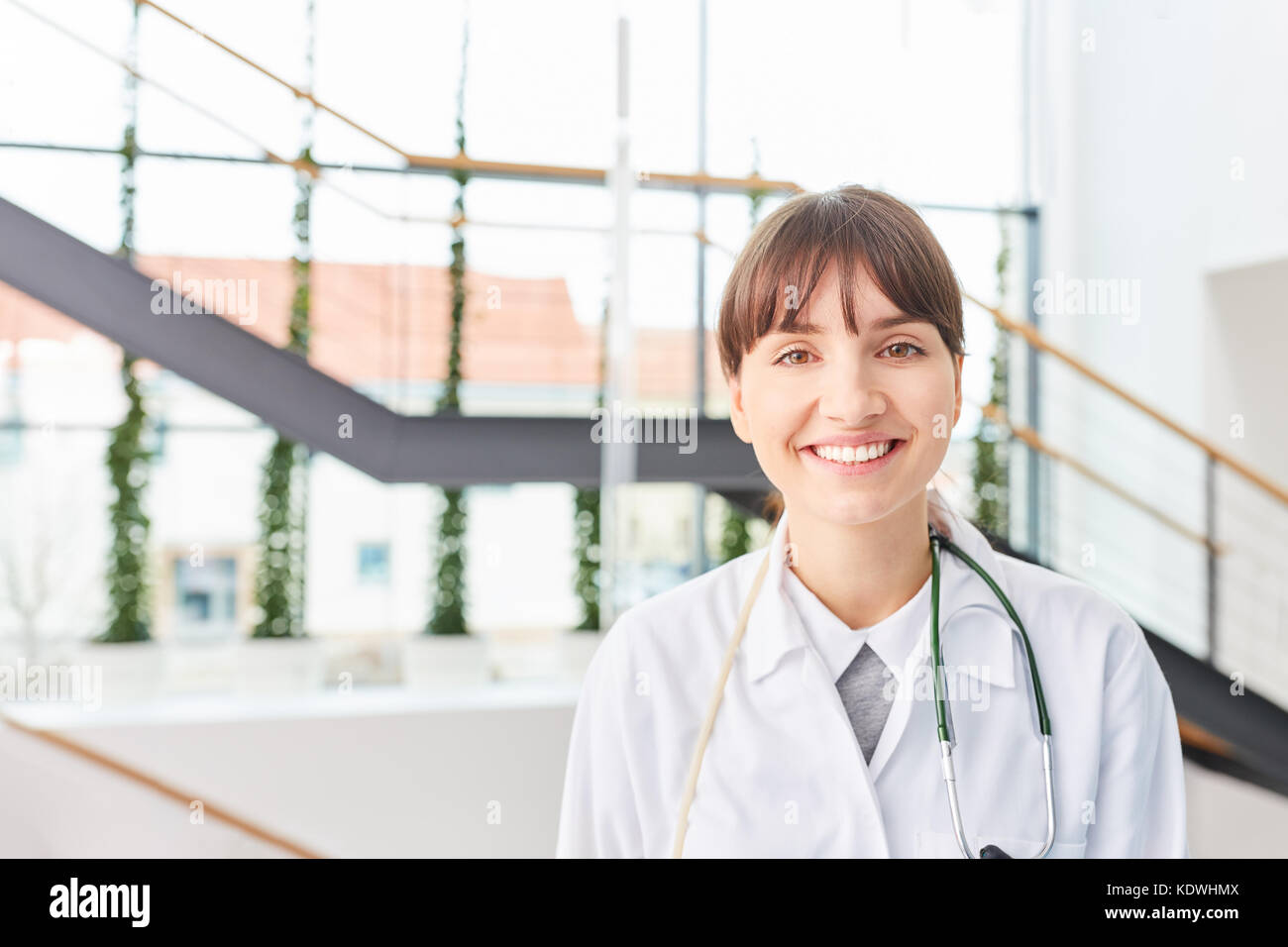 Étudiant en médecine à l'école médicale du médecin de l'hôpital d'apprentissage Banque D'Images