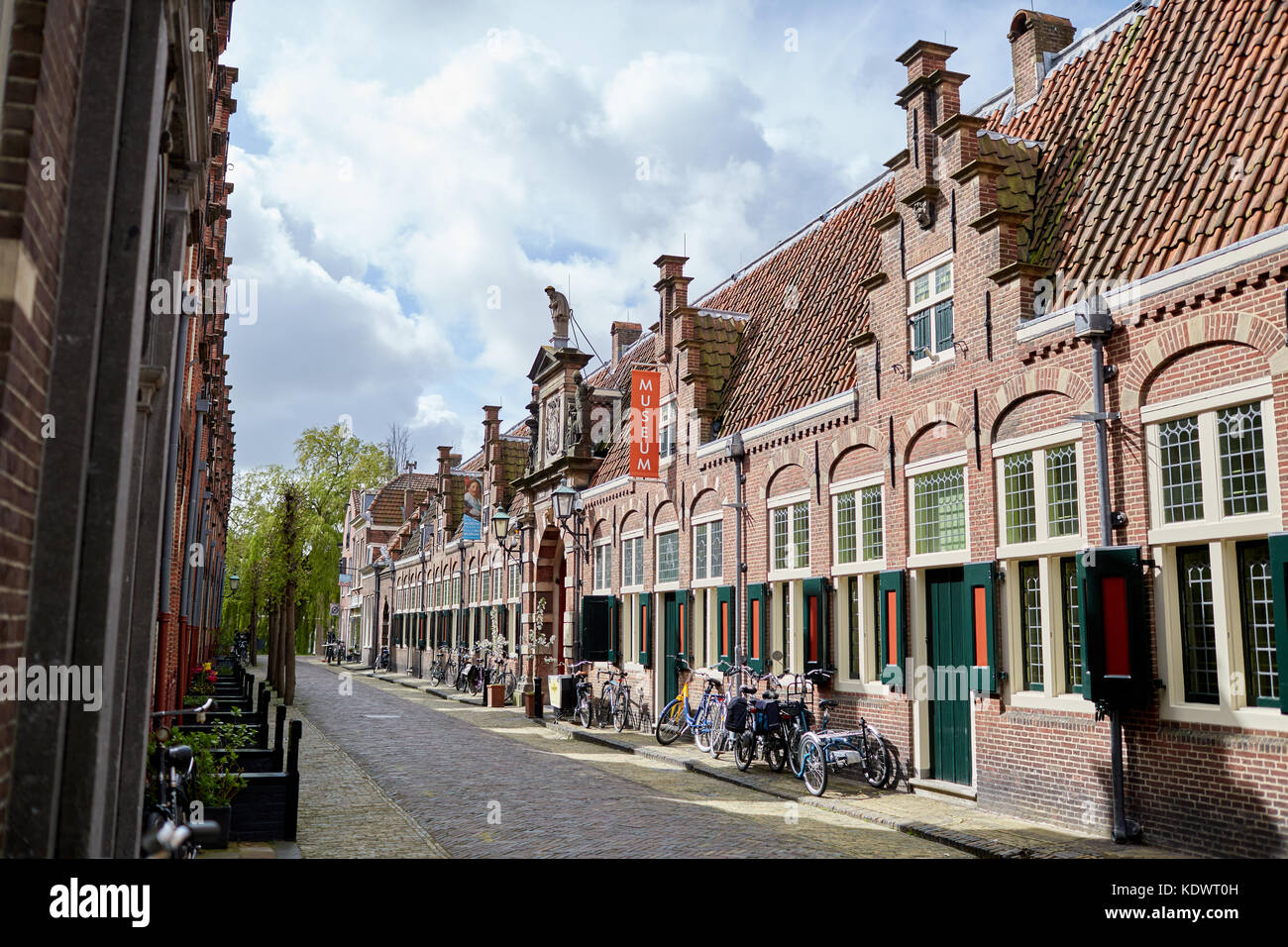 L'extérieur du musée Frans Hals à Haarlem, Pays-Bas Banque D'Images