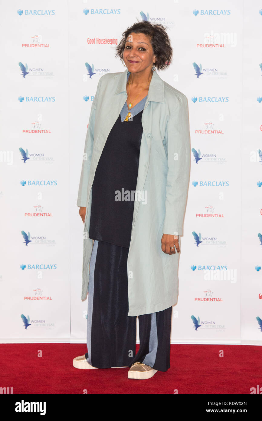 Meera Syal participe au déjeuner des femmes de l'année à l'hôtel InterContinental, à Mayfair, Londres. Banque D'Images