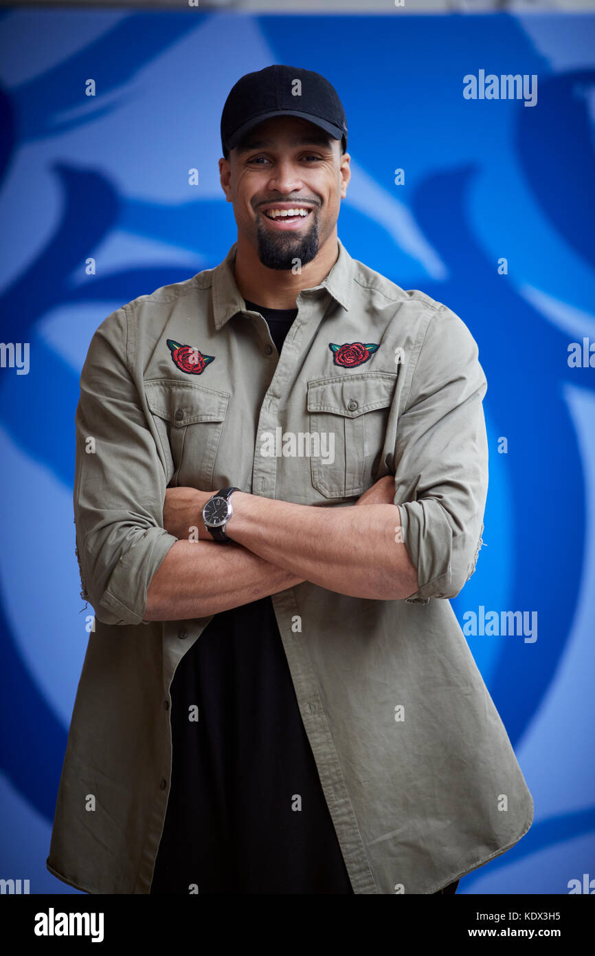 Ashley Banjo Modurotolu Français street danseur, chorégraphe et acteur leader de la diversité d'une troupe de danse, qui a remporté la troisième série de Britain's Got Tal Banque D'Images