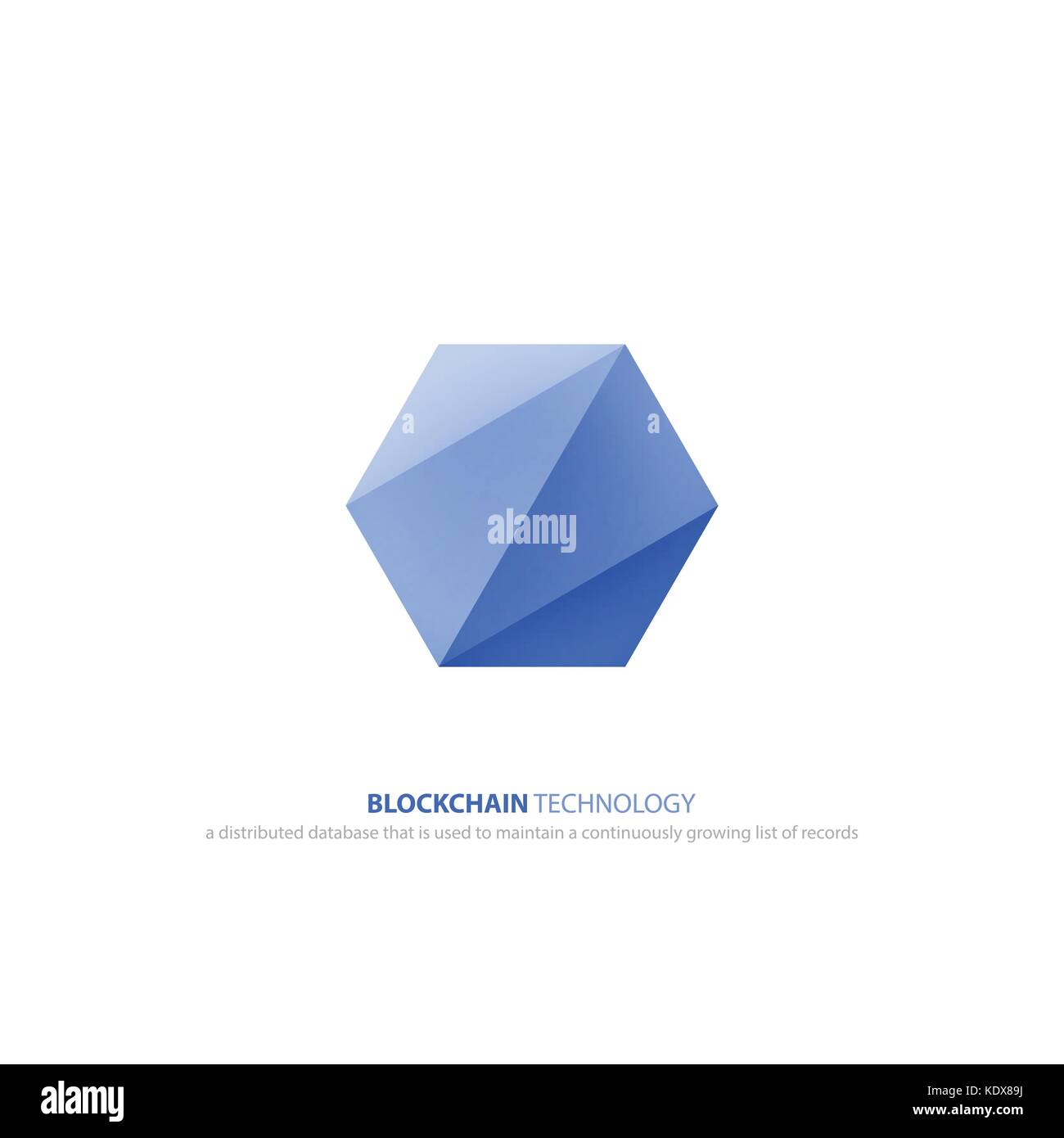 Blockchain l'icône de la technologie SMART. vecteur isolé du contrat signe. paiement sécurisé, transactions décentralisées design logo logotype d'entreprise et d'innovation. Illustration de Vecteur