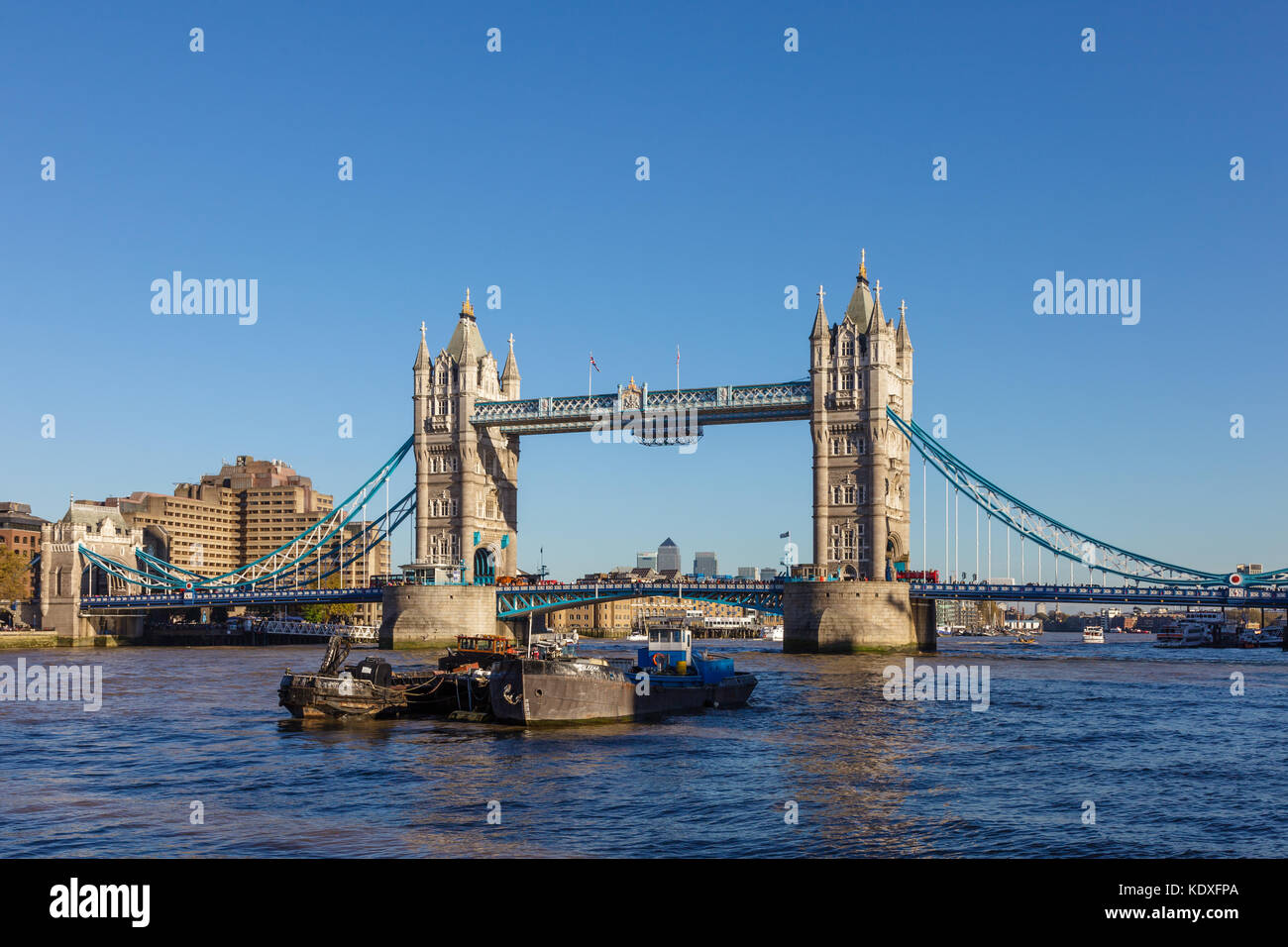 pont de la tour Banque D'Images