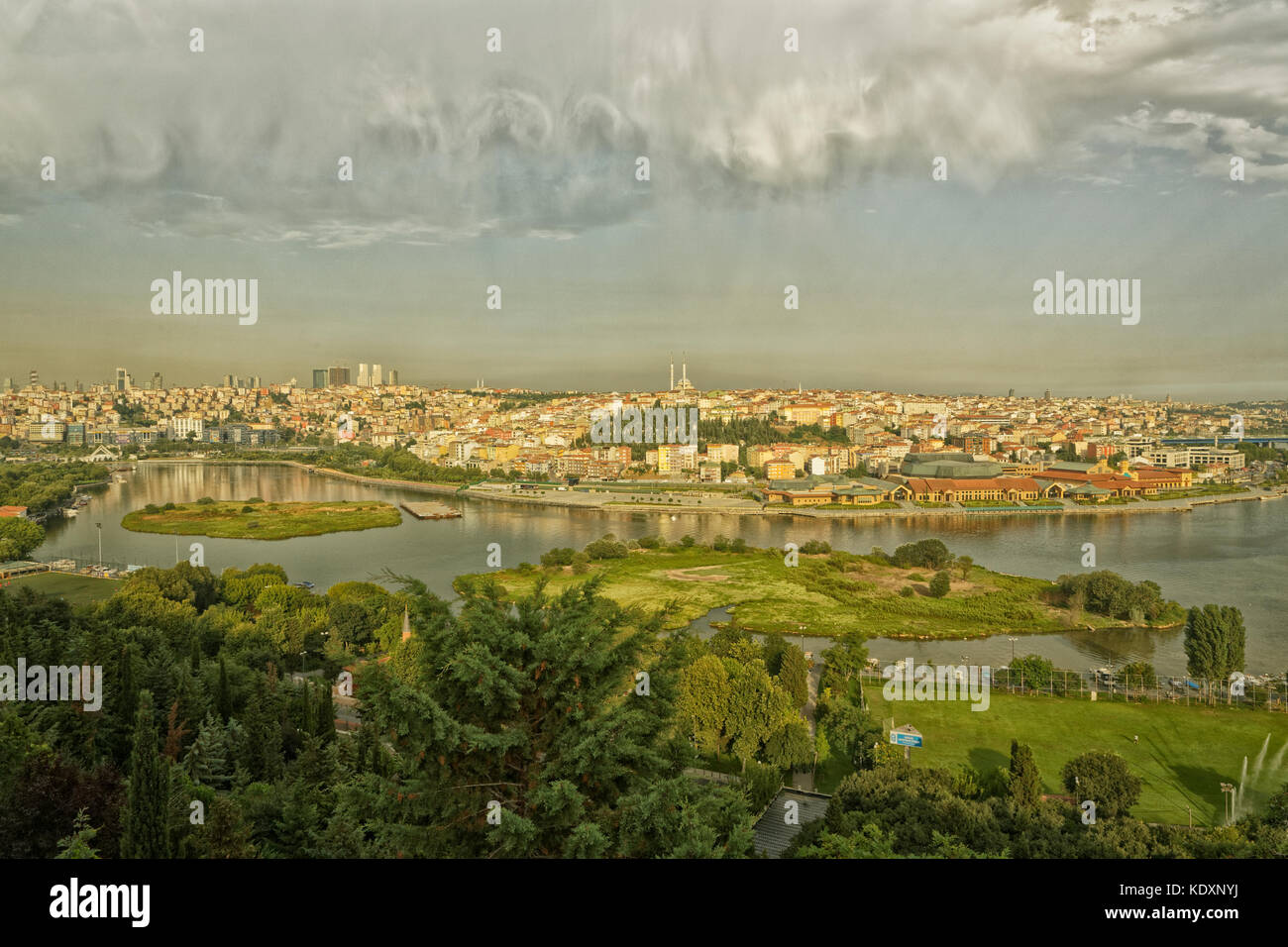 Istanbul du Pier Loti hill Banque D'Images